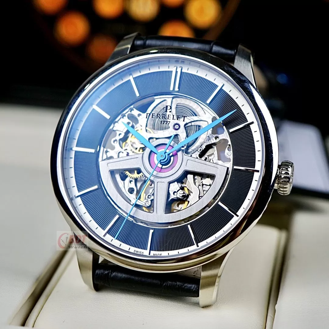 Đồng hồ Perrelet First Class Double Rotor Skeleton Automatic A1091/2