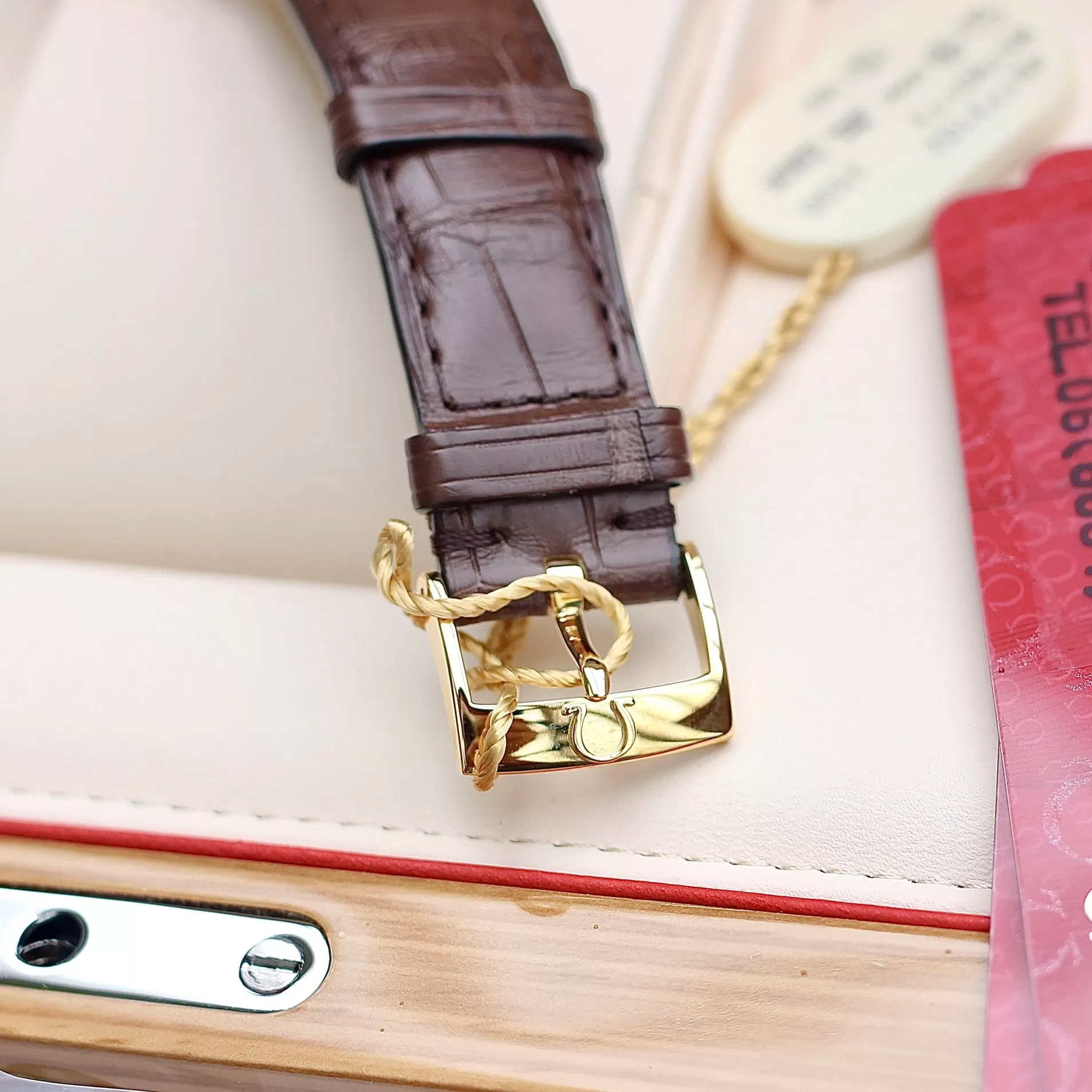Đồng Hồ Omega Deville Prestige Yellow Gold 18k 4617.31.02 46173102
