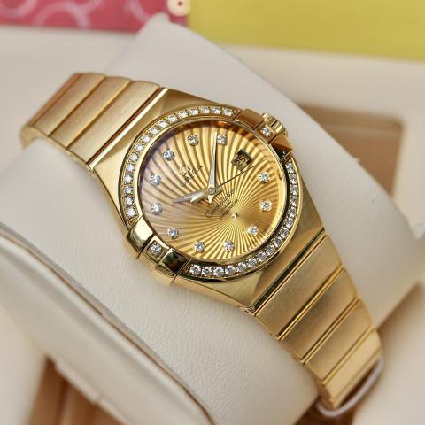 Đồng Hồ Nữ Omega Constellation Co-Axial Chronometer 123.55.31.20.58.001 12355312058001