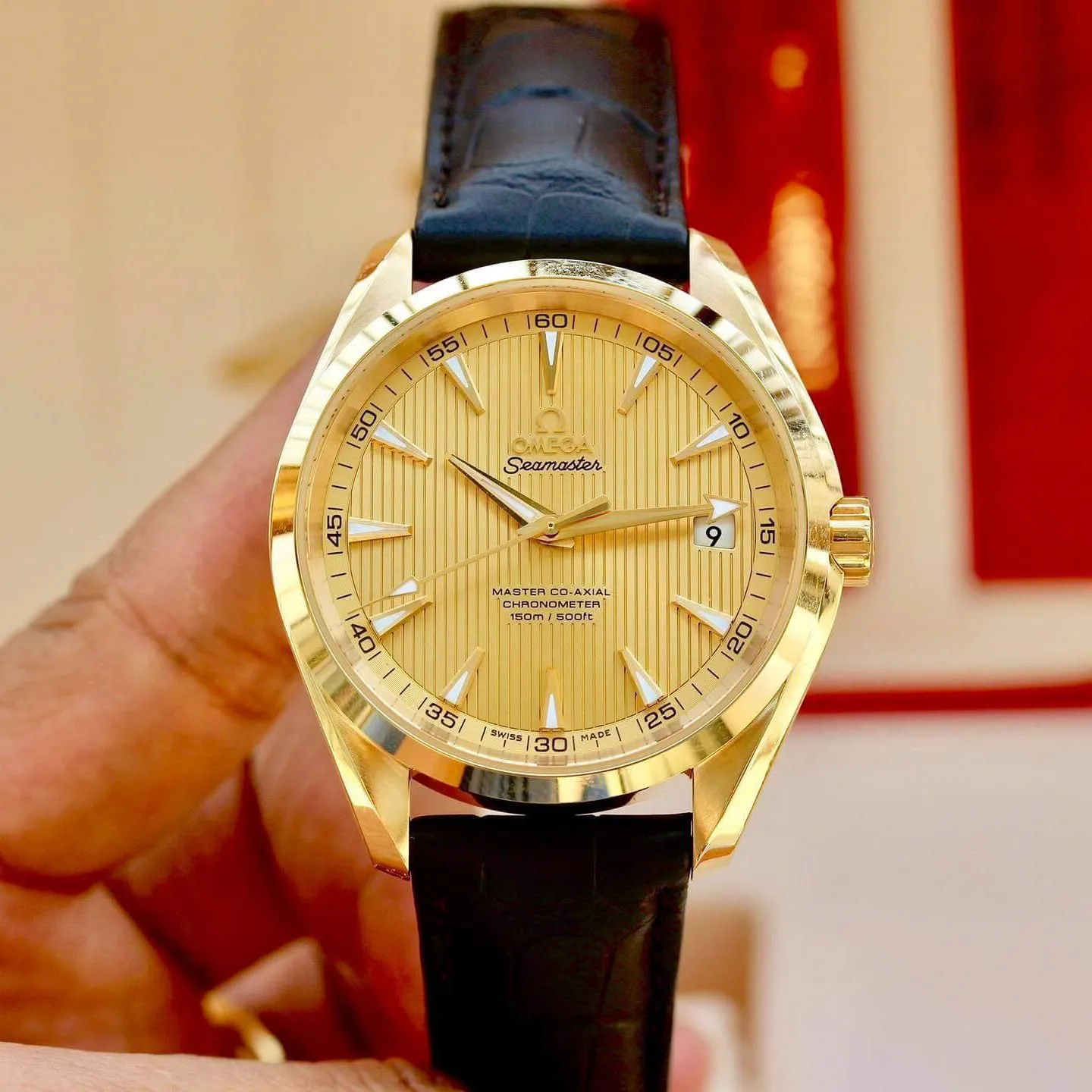 Đồng hồ Omega Seamaster Aqua Terra 150m Co-Axial Day-Date | Diamond Watch