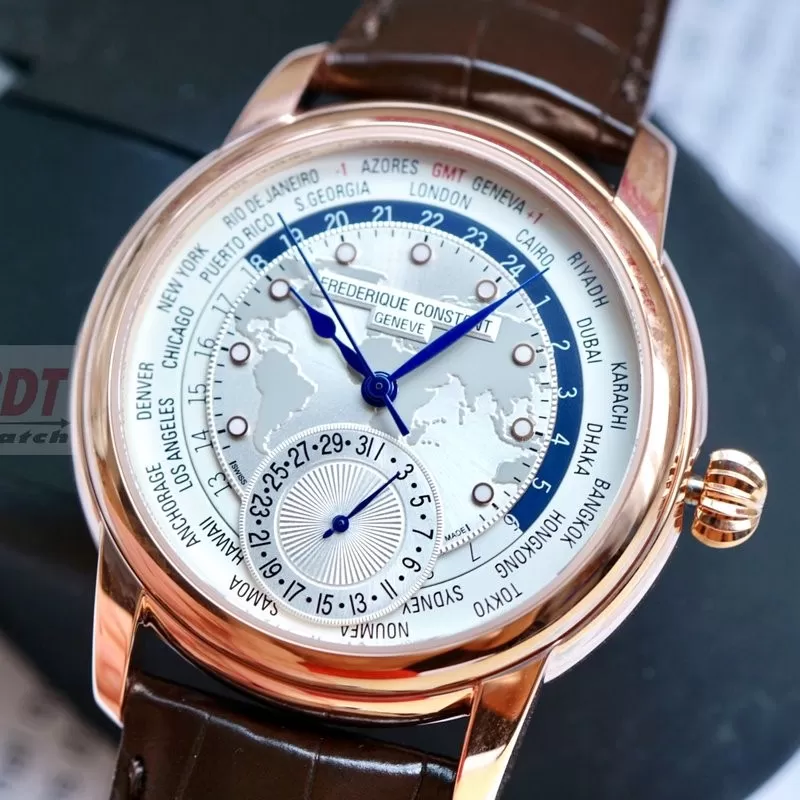 Bộ Sưu Tập Đồng hồ Frederique Constant Worldtimer Chính Hãng Giá Tốt