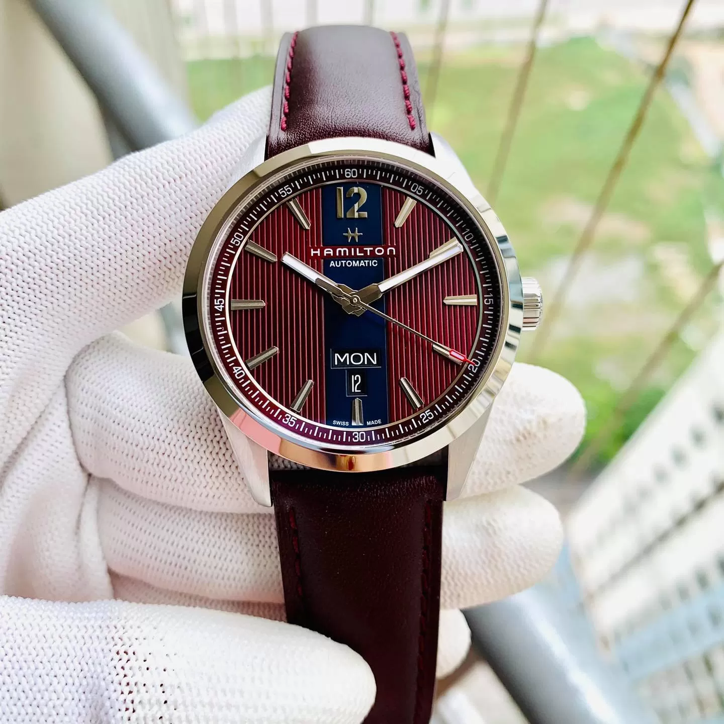 Đồng Hồ Hamilton Broadway Automatic Watch Day Date H43515875