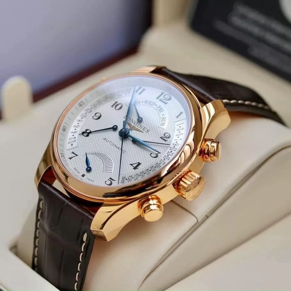 ng h Longines Master Collection Retrograde L2.716.8.78.3 L27168783 BDTWATCH NG H CHINH HANG GIA T T