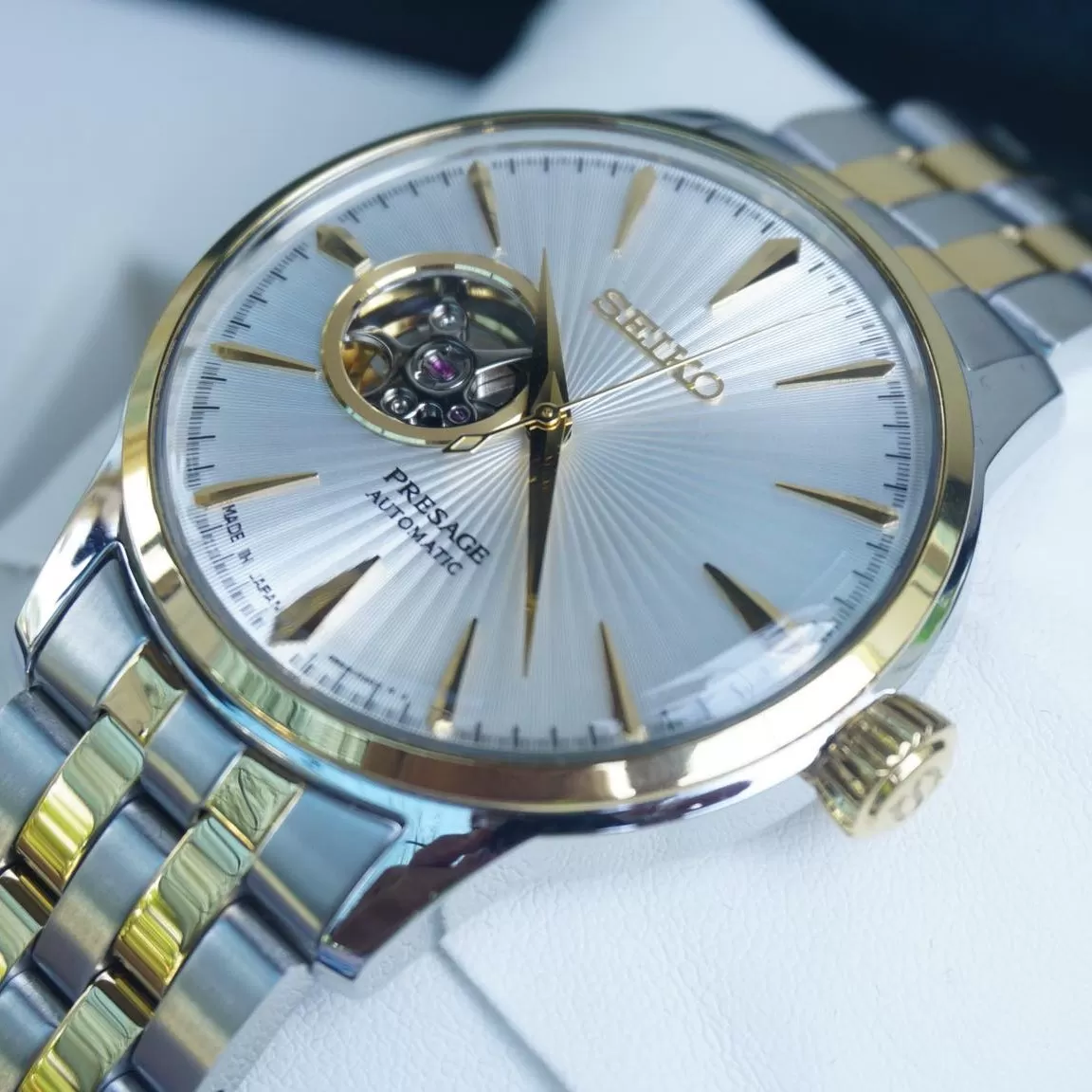 NG H SEIKO AUTOMATIC PRESSAGE SSA358J1 BDTWATCH NG H CH NH