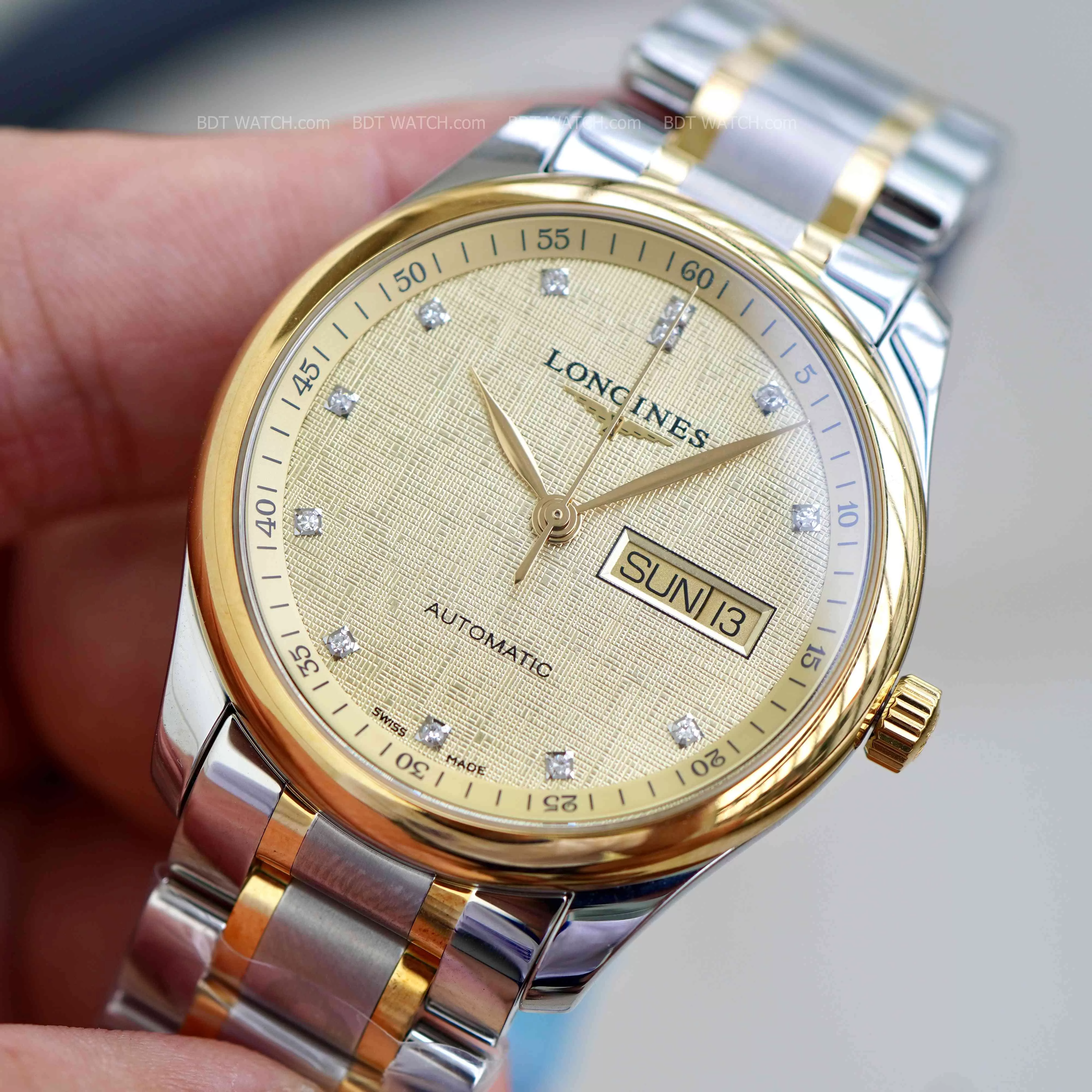 Đồng hồ Longines Master Collection niềng vàng 18k L2.755.5.38.7 L27555387
