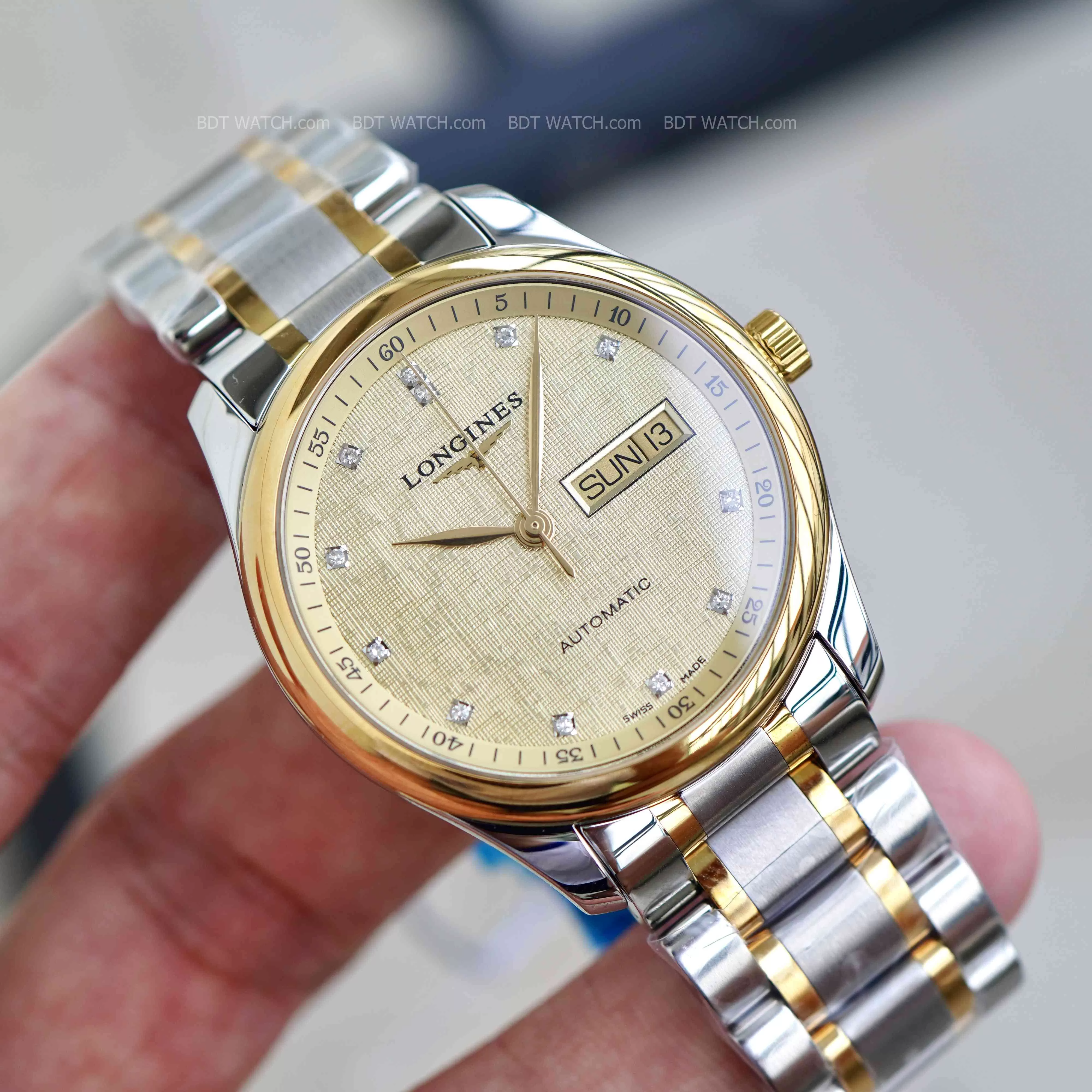Đồng hồ Longines Master Collection niềng vàng 18k L2.755.5.38.7 L27555387
