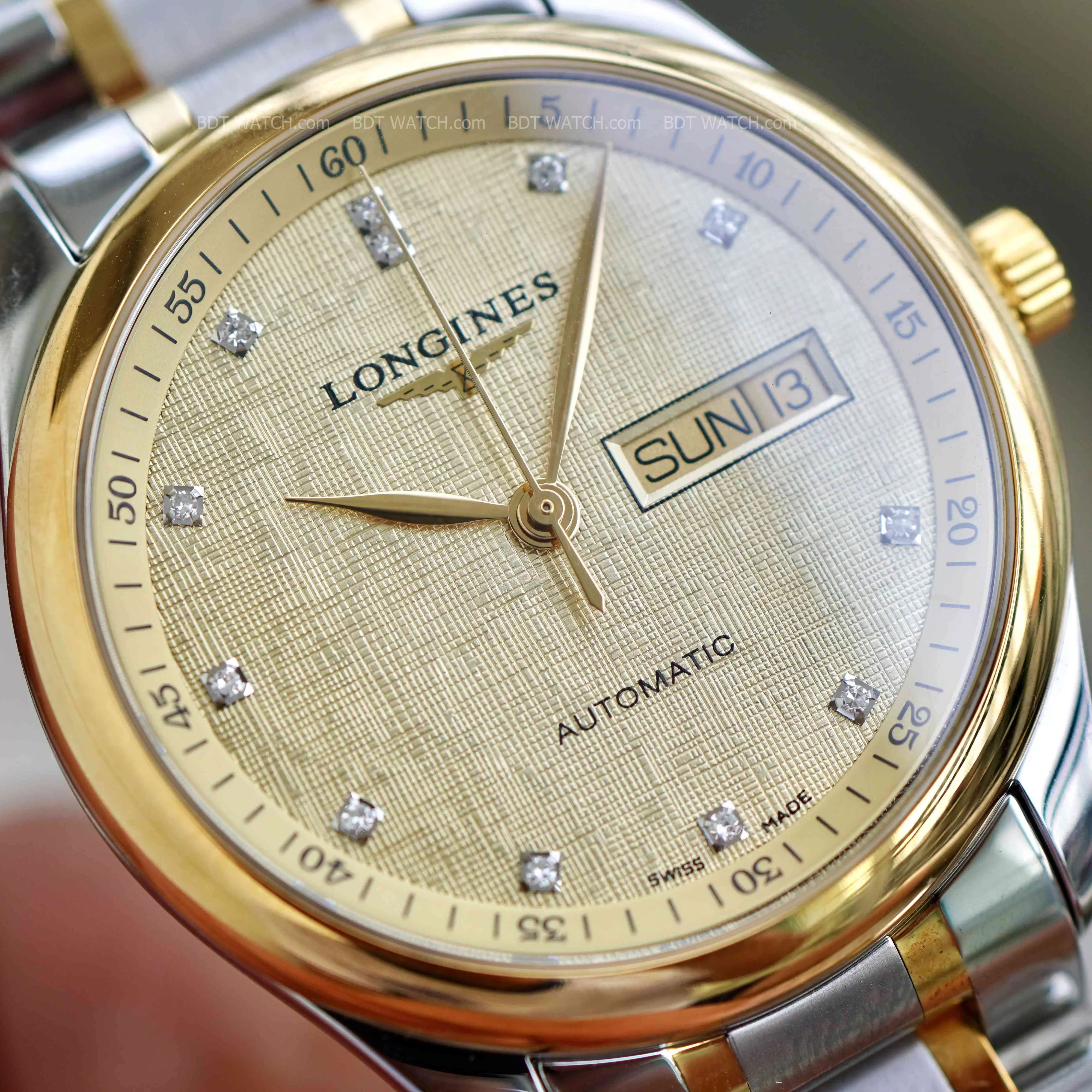Đồng hồ Longines Master Collection niềng vàng 18k L2.755.5.38.7 L27555387