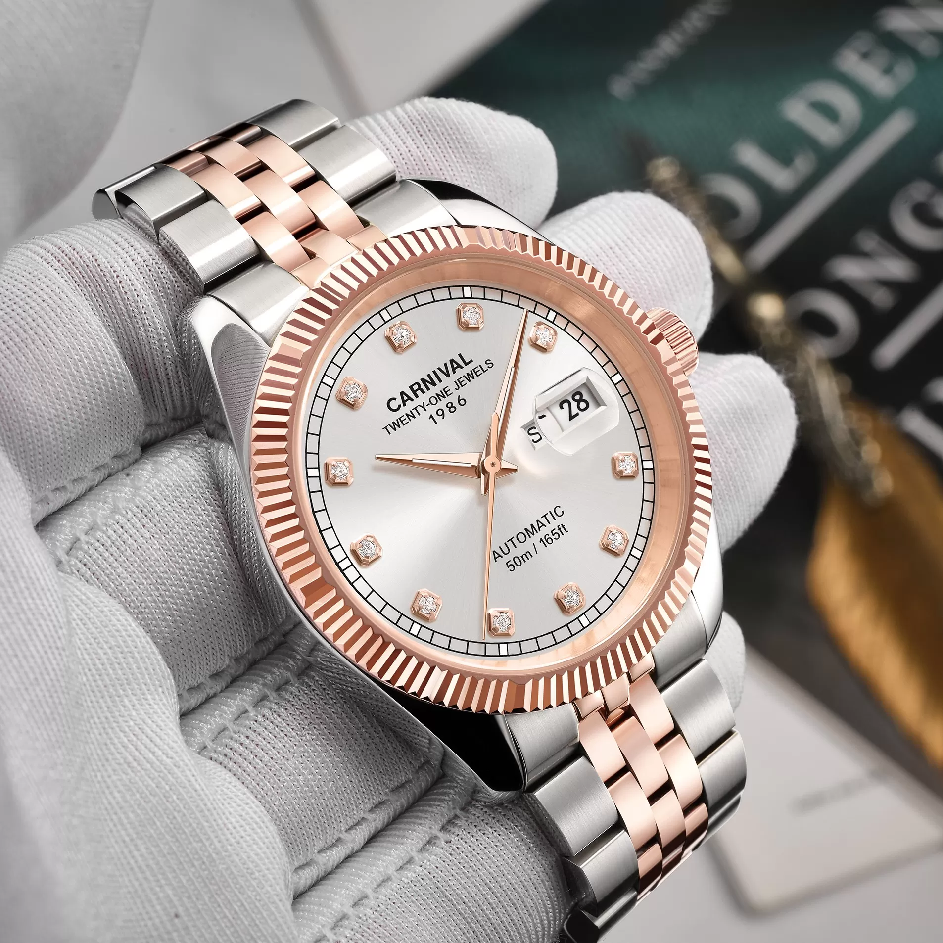 Đồng Hồ Carnival Nam 8131G ( 8131G-CH-T )