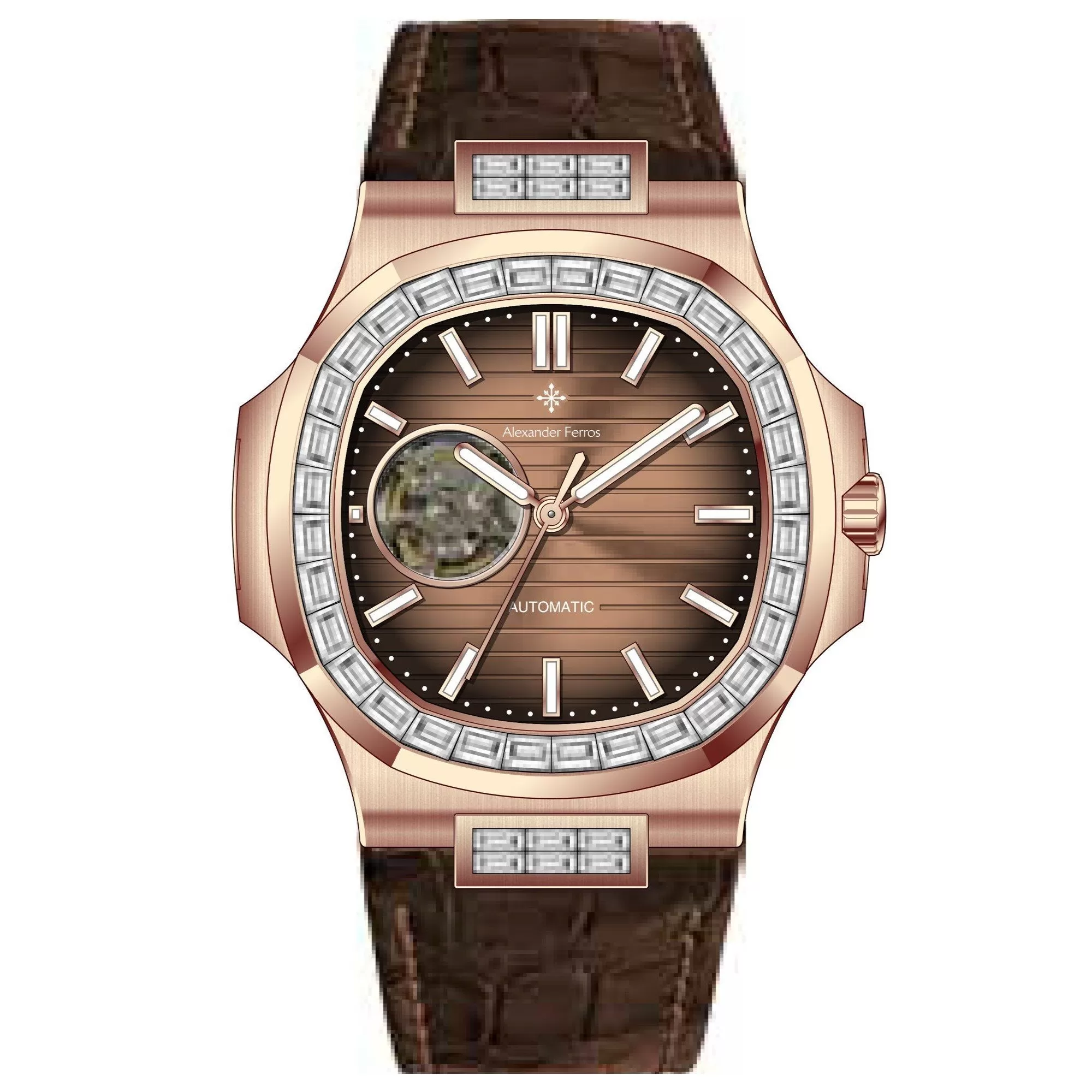 Đồng Hồ Alexander Ferros 6091R ( 6091R-08 )