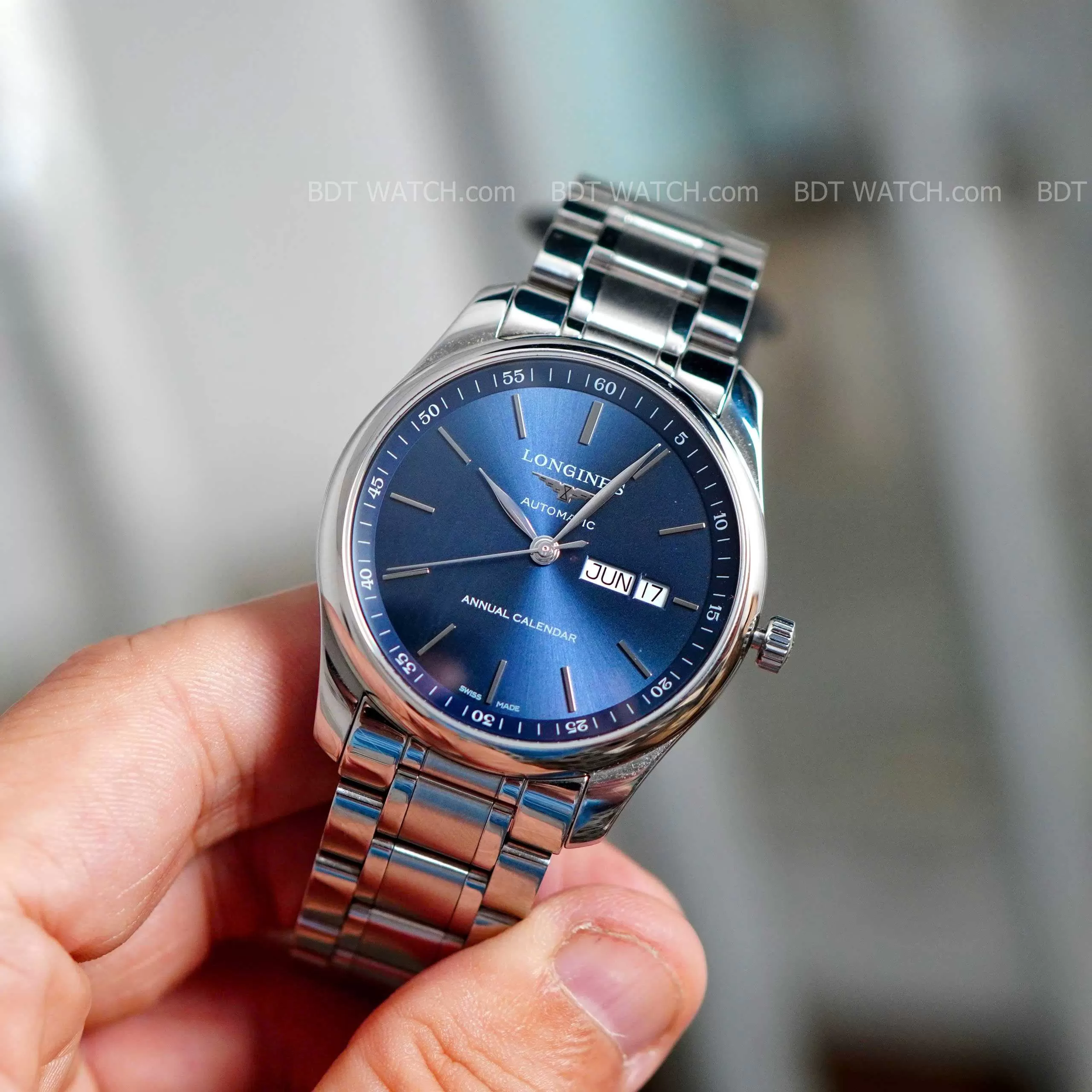 Đồng Hồ Longines Master Annual Calendar L2.910.4.92.6 L29104926 Qua Sử Dụng ( Used )