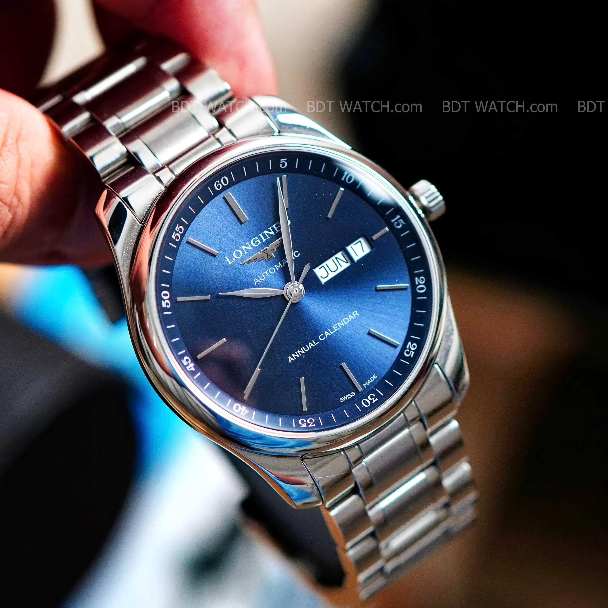 Đồng Hồ Longines Master Annual Calendar L2.910.4.92.6 L29104926 Qua Sử Dụng ( Used )