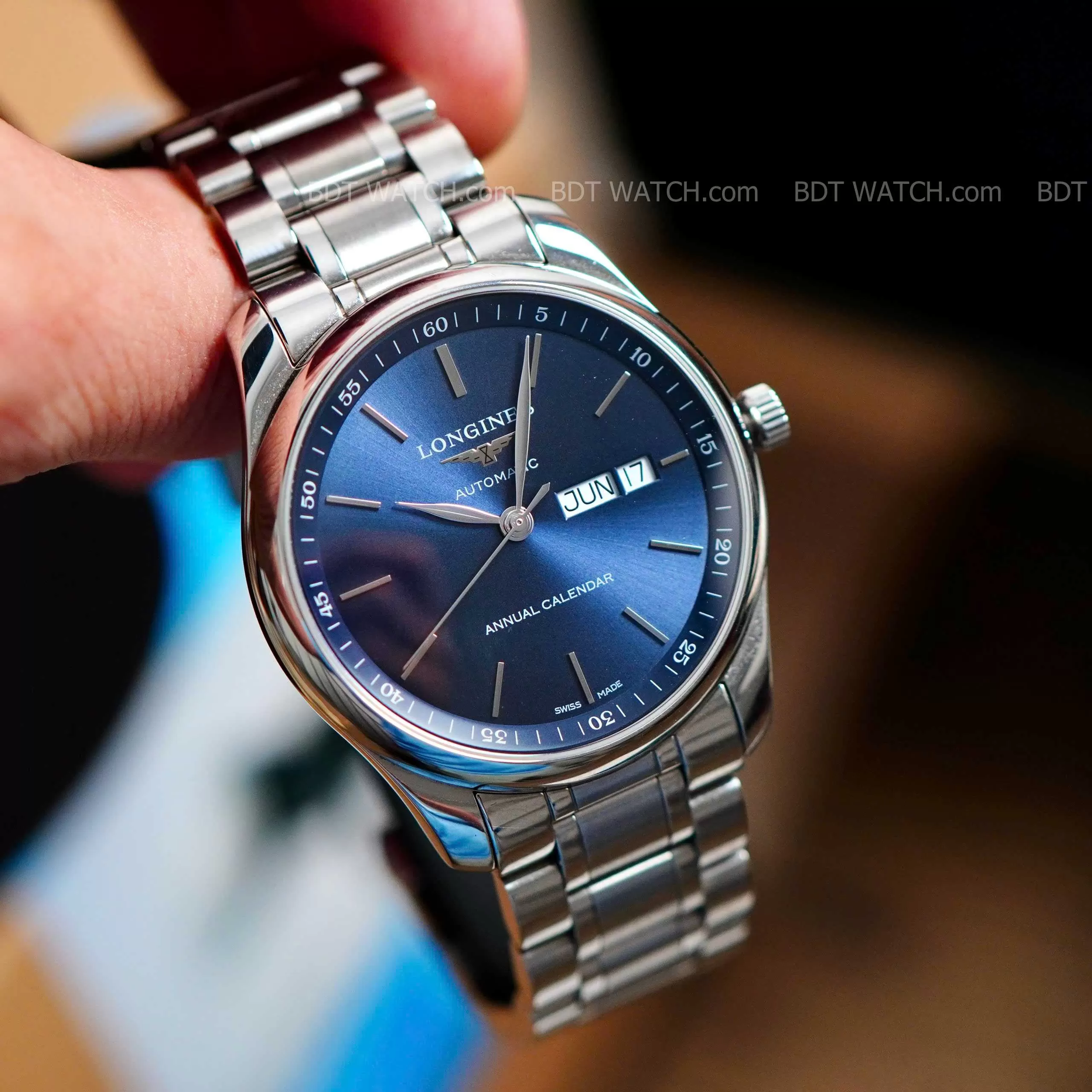 Đồng Hồ Longines Master Annual Calendar L2.910.4.92.6 L29104926 Qua Sử Dụng ( Used )