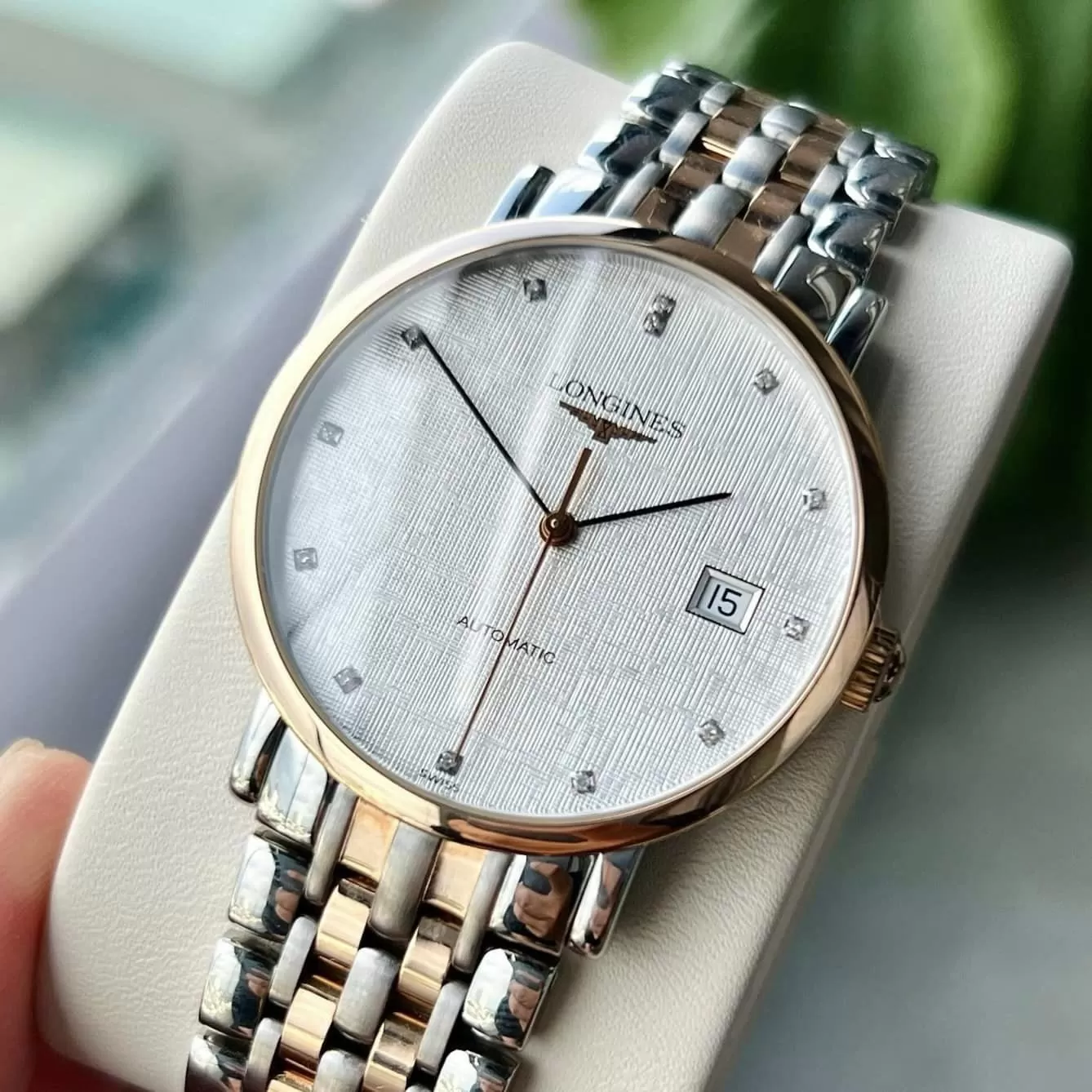 Đồng Hồ Longines Elegant Automatic Diamond L4.810.5.77.7 L48105777