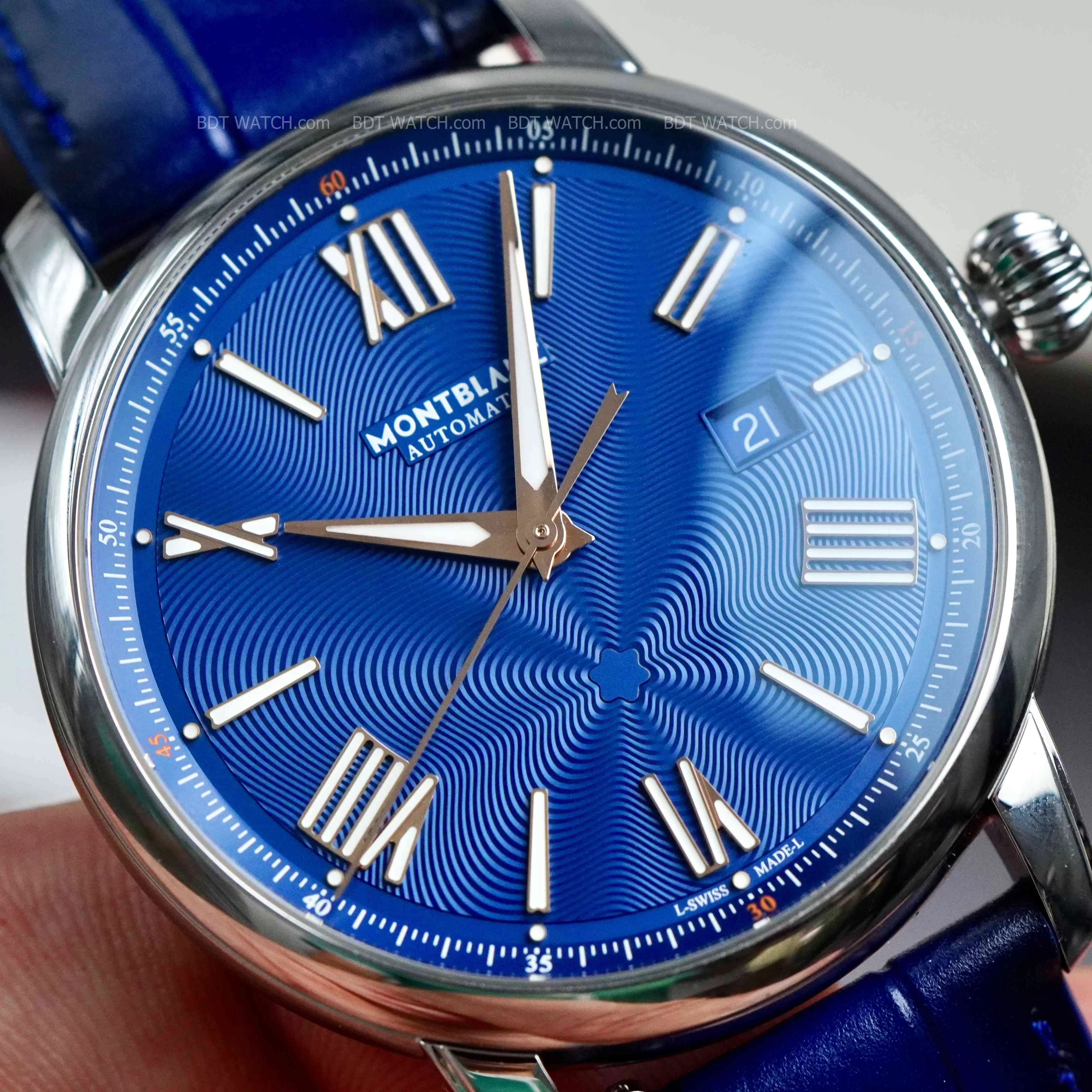 Đồng Hồ Montblanc Star Automatic Blue 130956