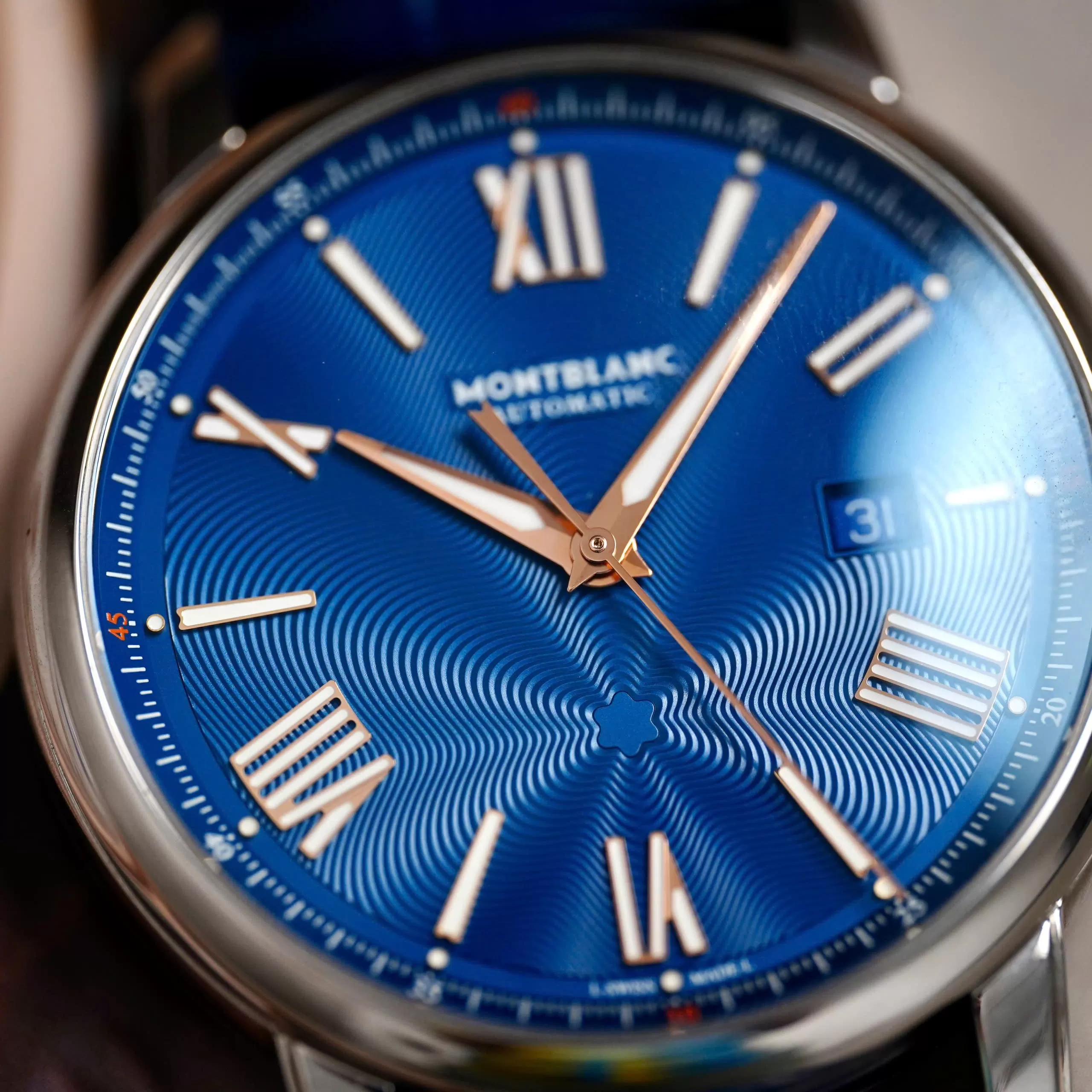 Đồng Hồ Montblanc Star Automatic Blue 130956