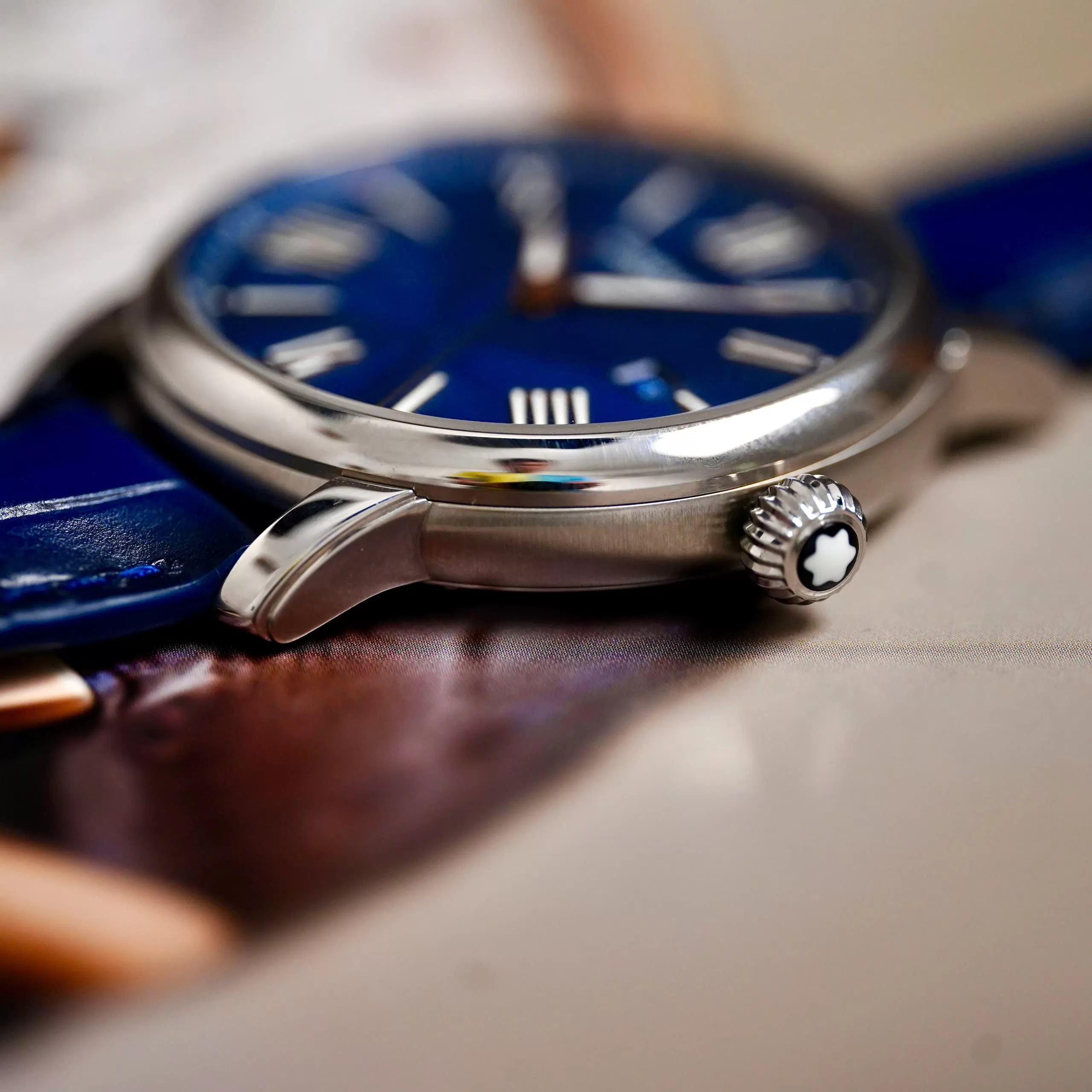 Đồng Hồ Montblanc Star Automatic Blue 130956