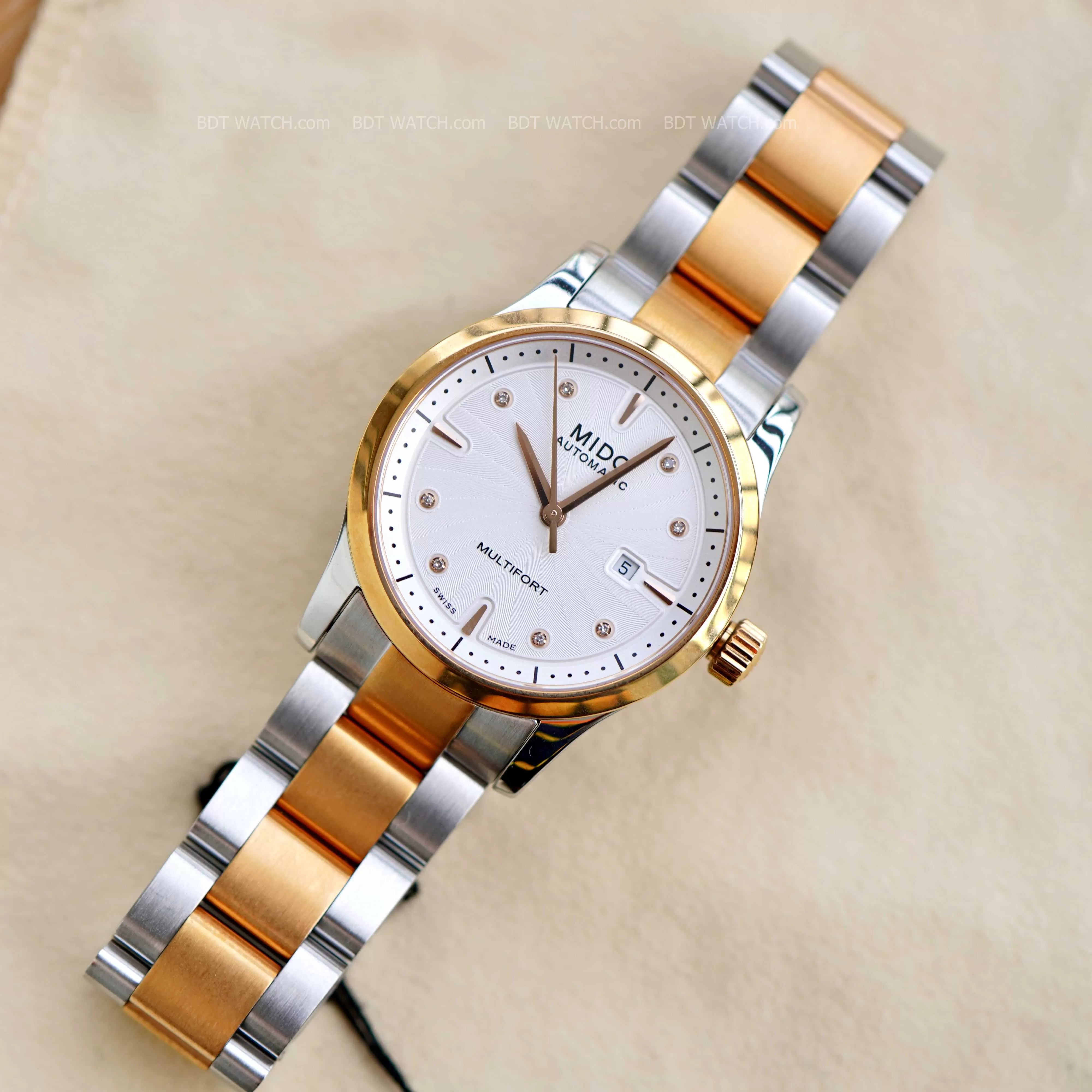 Đồng Hồ Nữ Mido Multifort Automatic Diamond M005.007.22.036.00 M0050072203600