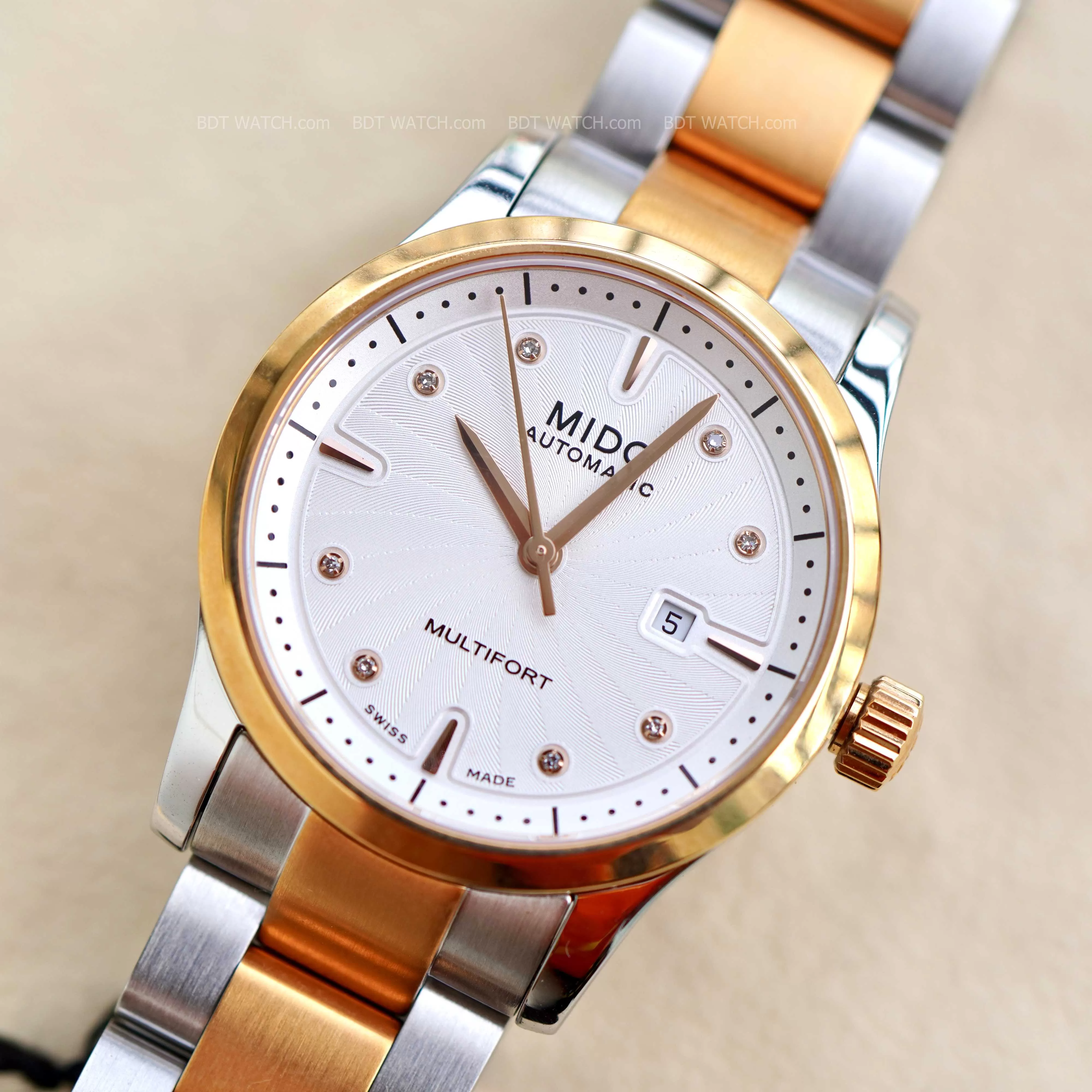 Đồng Hồ Nữ Mido Multifort Automatic Diamond M005.007.22.036.00 M0050072203600