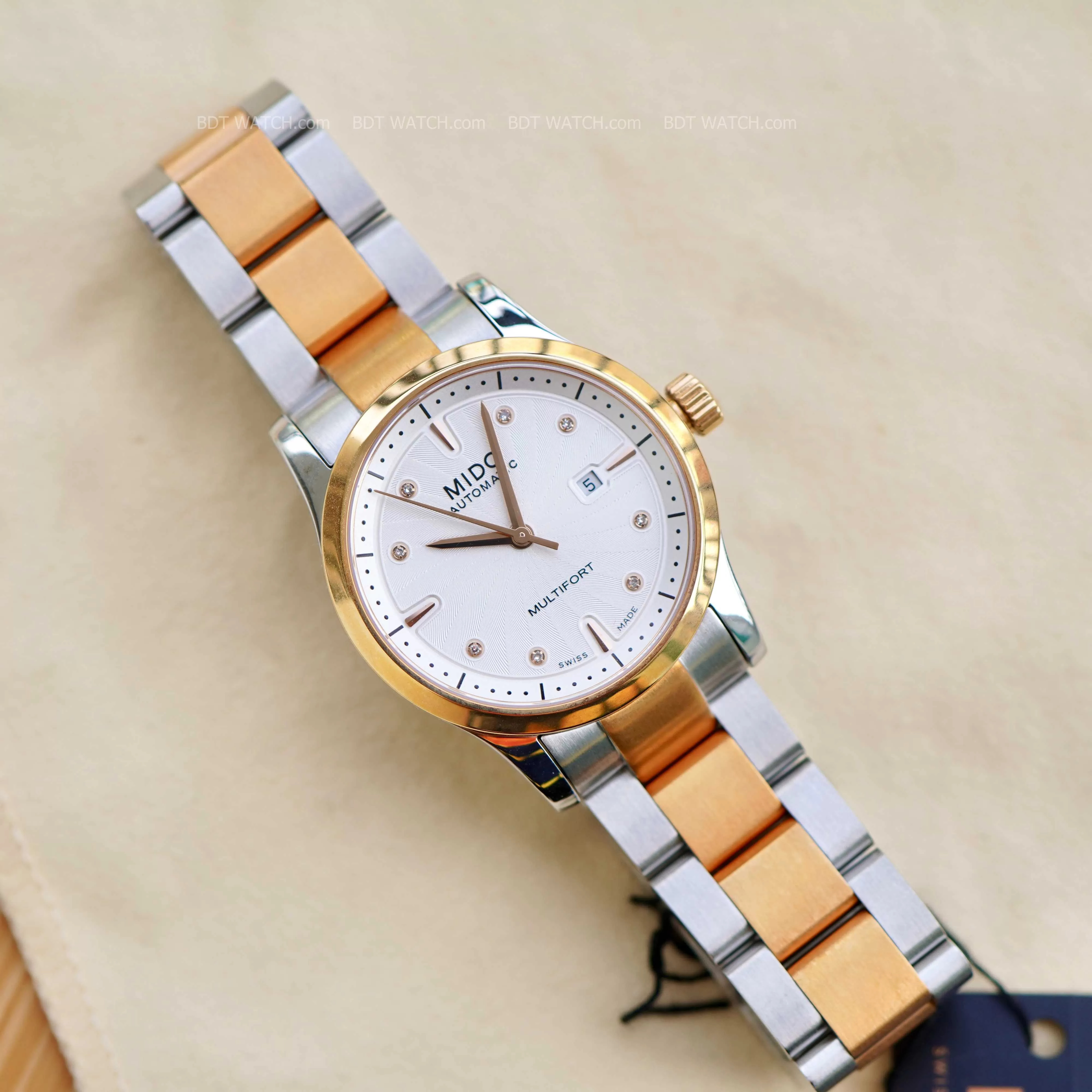 Đồng Hồ Nữ Mido Multifort Automatic Diamond M005.007.22.036.00 M0050072203600