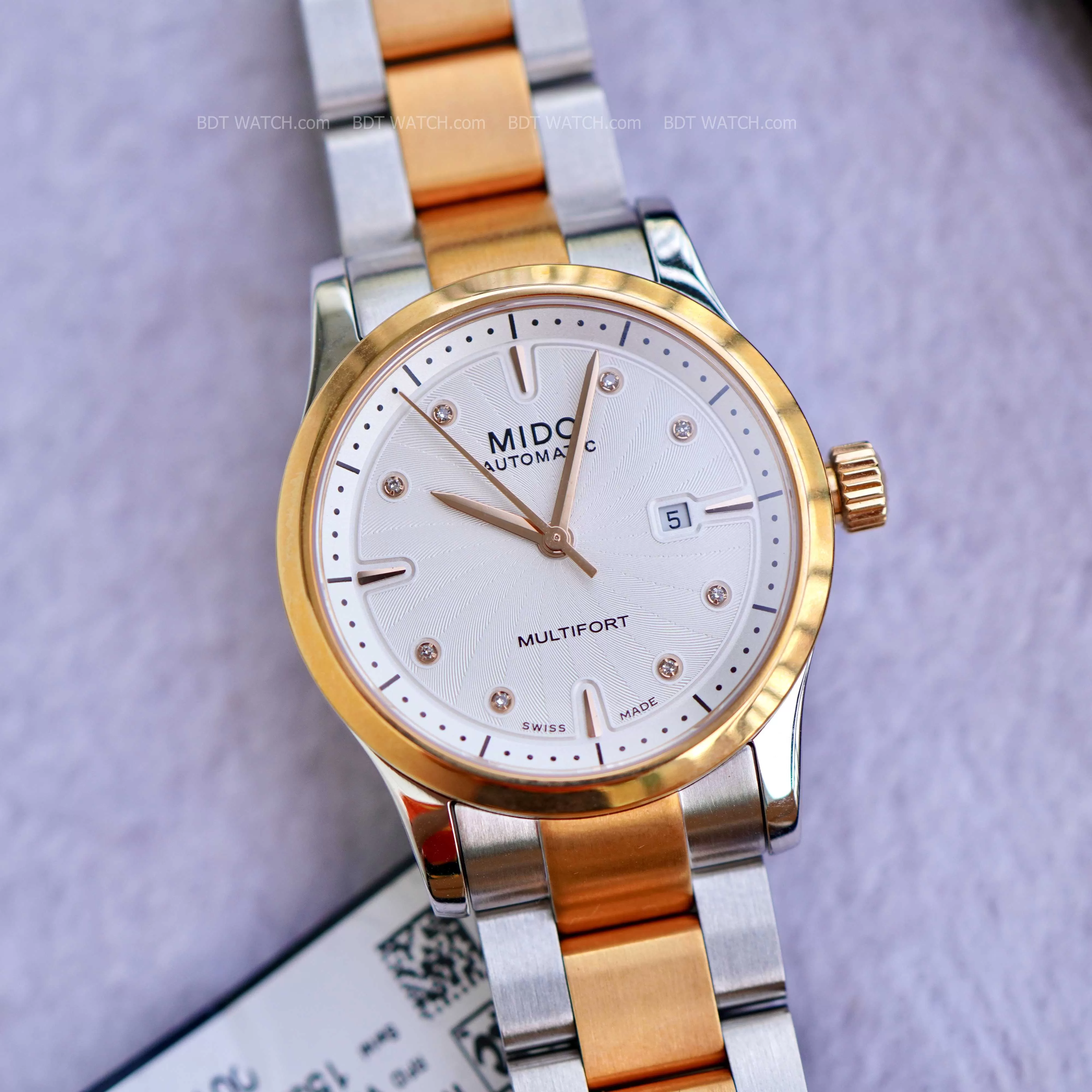 Đồng Hồ Nữ Mido Multifort Automatic Diamond M005.007.22.036.00 M0050072203600