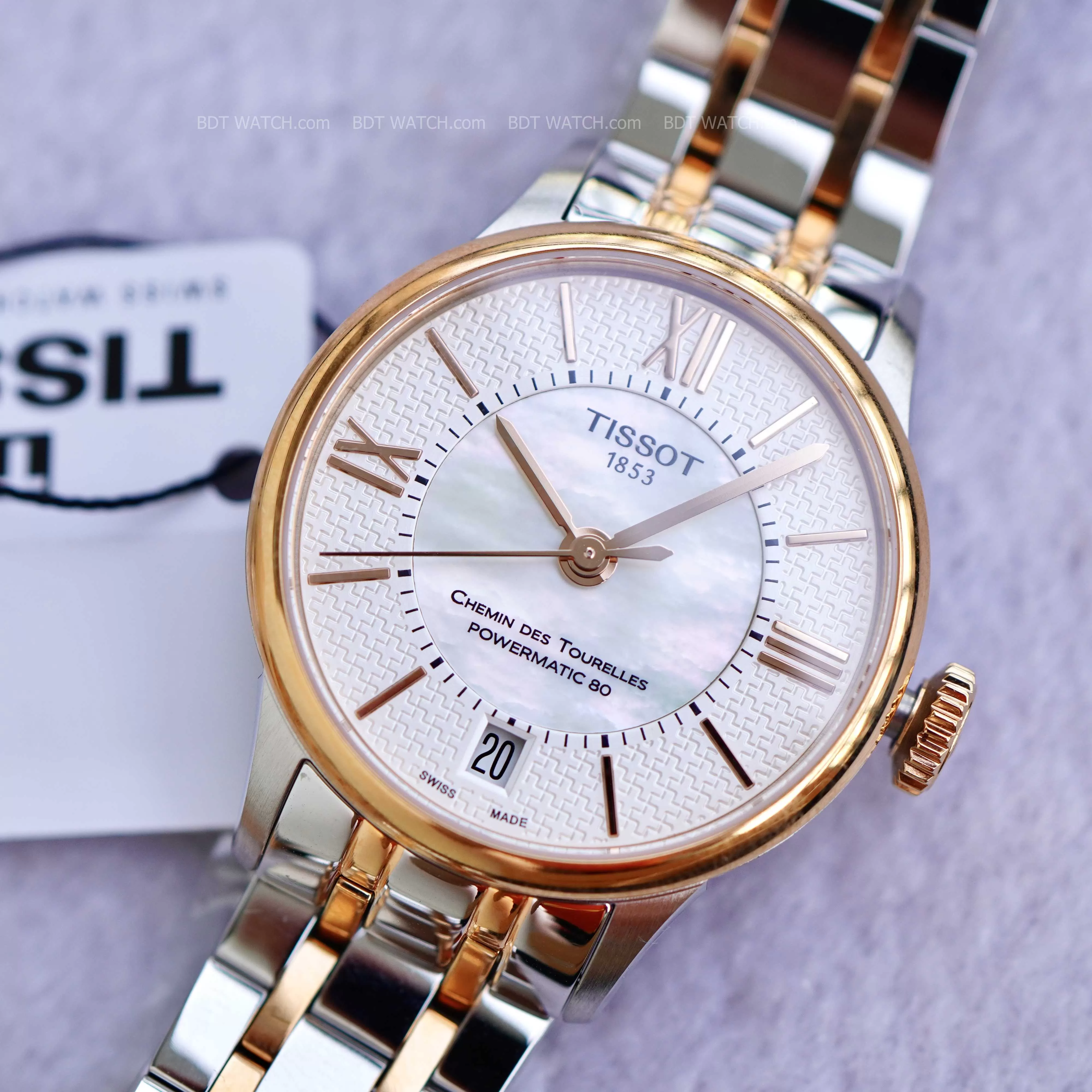 Đồng Hồ Nữ Tissot Chemin Des Tourelles Helvetic Pride T099.207.22.118.01 T0992072211801