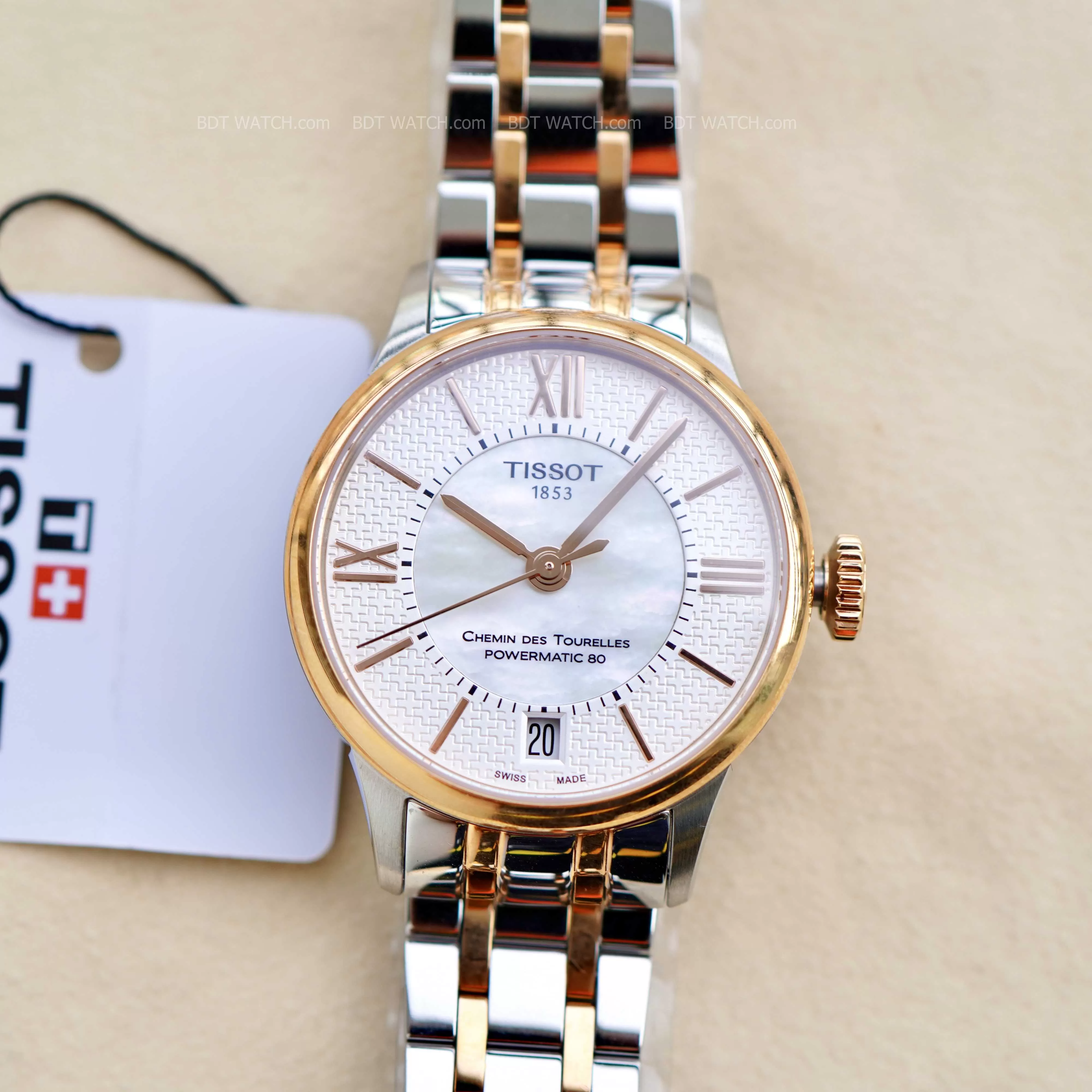 Đồng Hồ Nữ Tissot Chemin Des Tourelles Helvetic Pride T099.207.22.118.01 T0992072211801