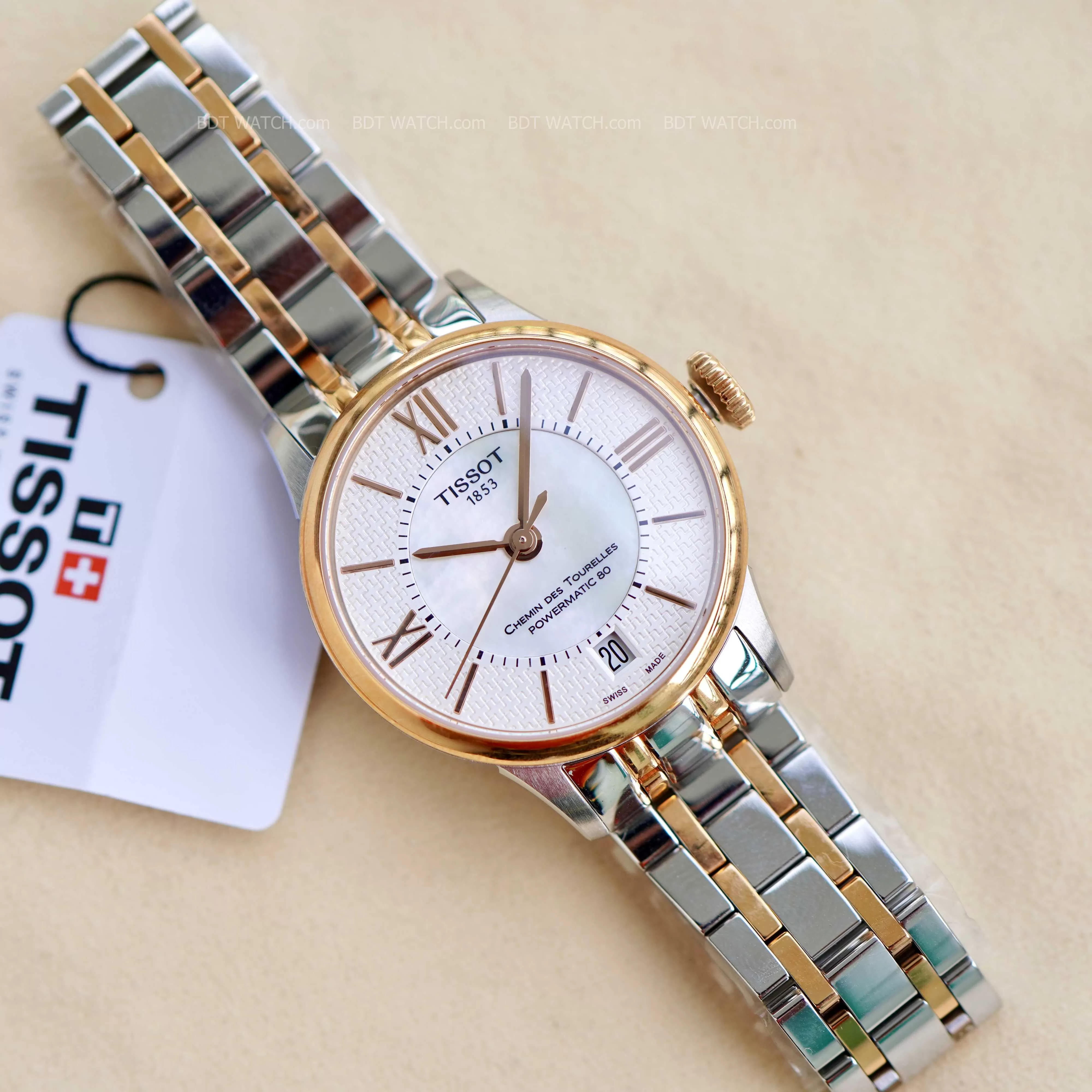 Đồng Hồ Nữ Tissot Chemin Des Tourelles Helvetic Pride T099.207.22.118.01 T0992072211801