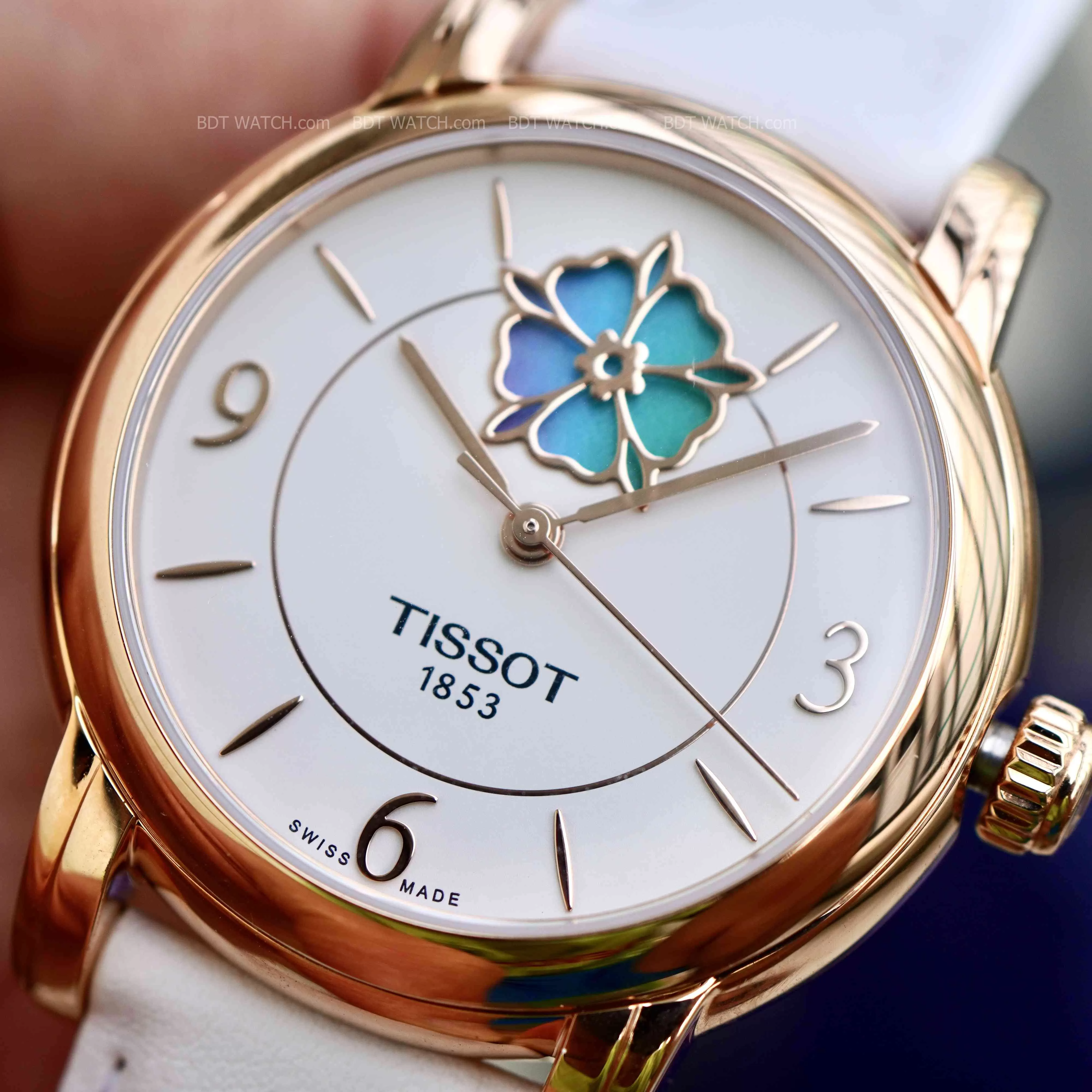 Đồng Hồ Nữ Tissot Lady Heart Flower Powermatic 80 T050.207.37.017.05 T0502073701705