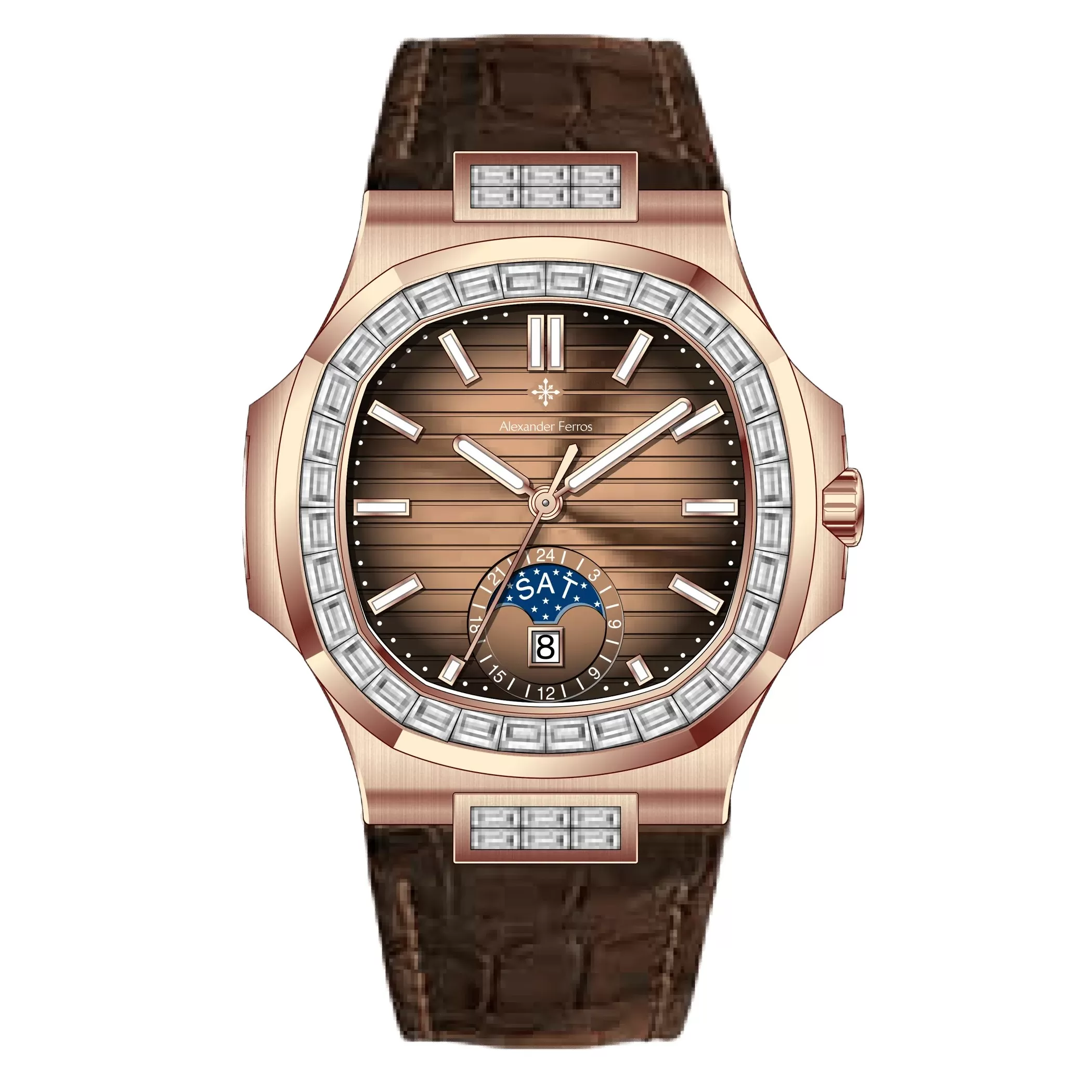 Đồng Hồ Alexander Ferros 6111R ( 6111R-08 )