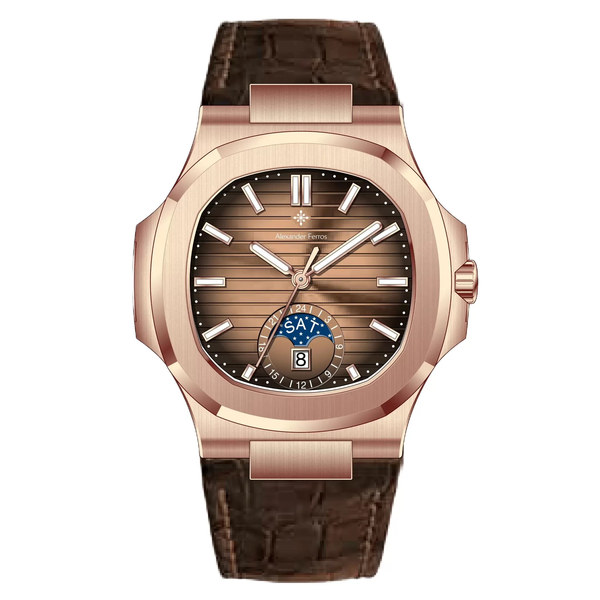 Đồng Hồ Alexander Ferros 6122R ( 6122R-08 )