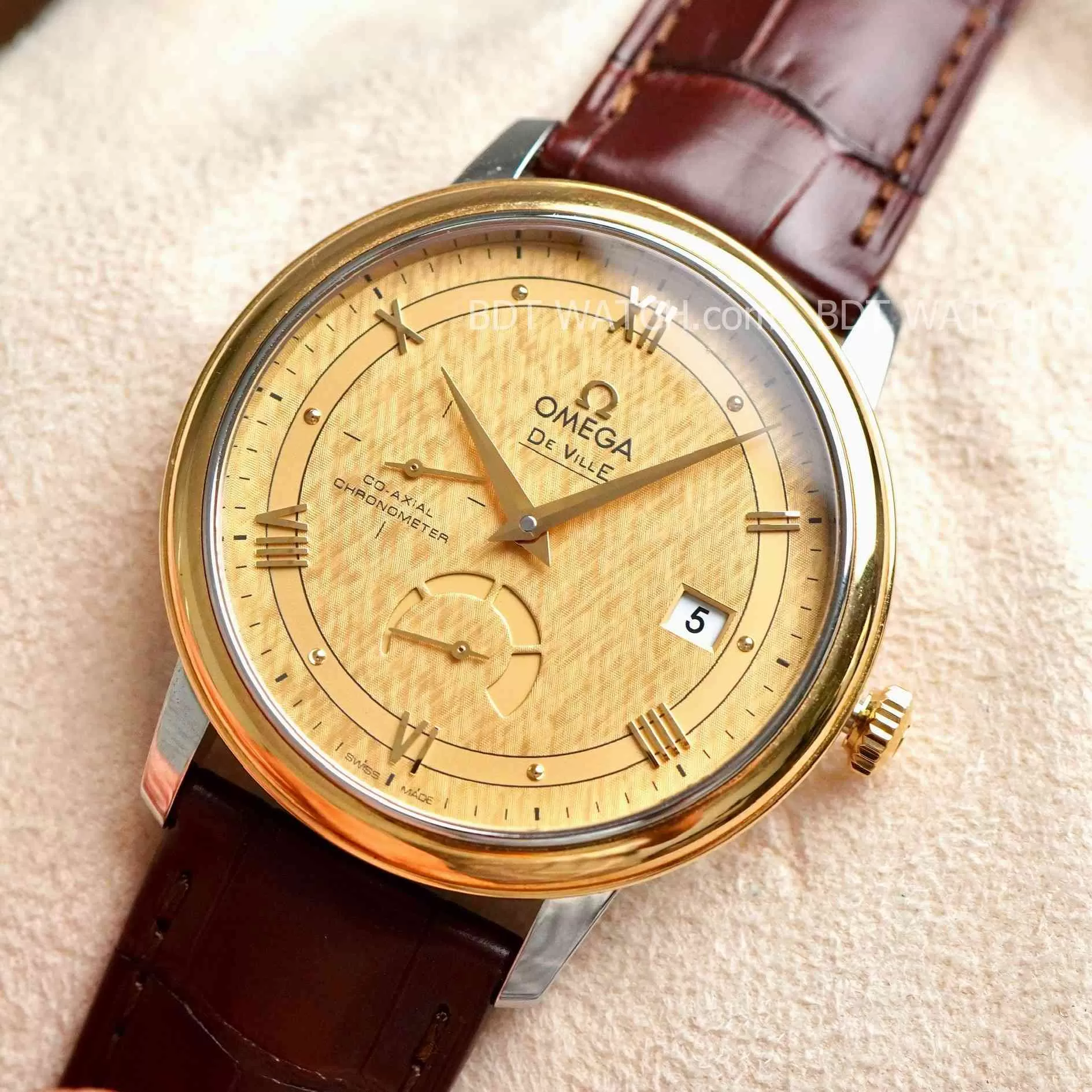 Đồng Hồ Omega DeVille Prestige Co-Axial Power Reserve 424.23.40.21.08.001 42423402108001