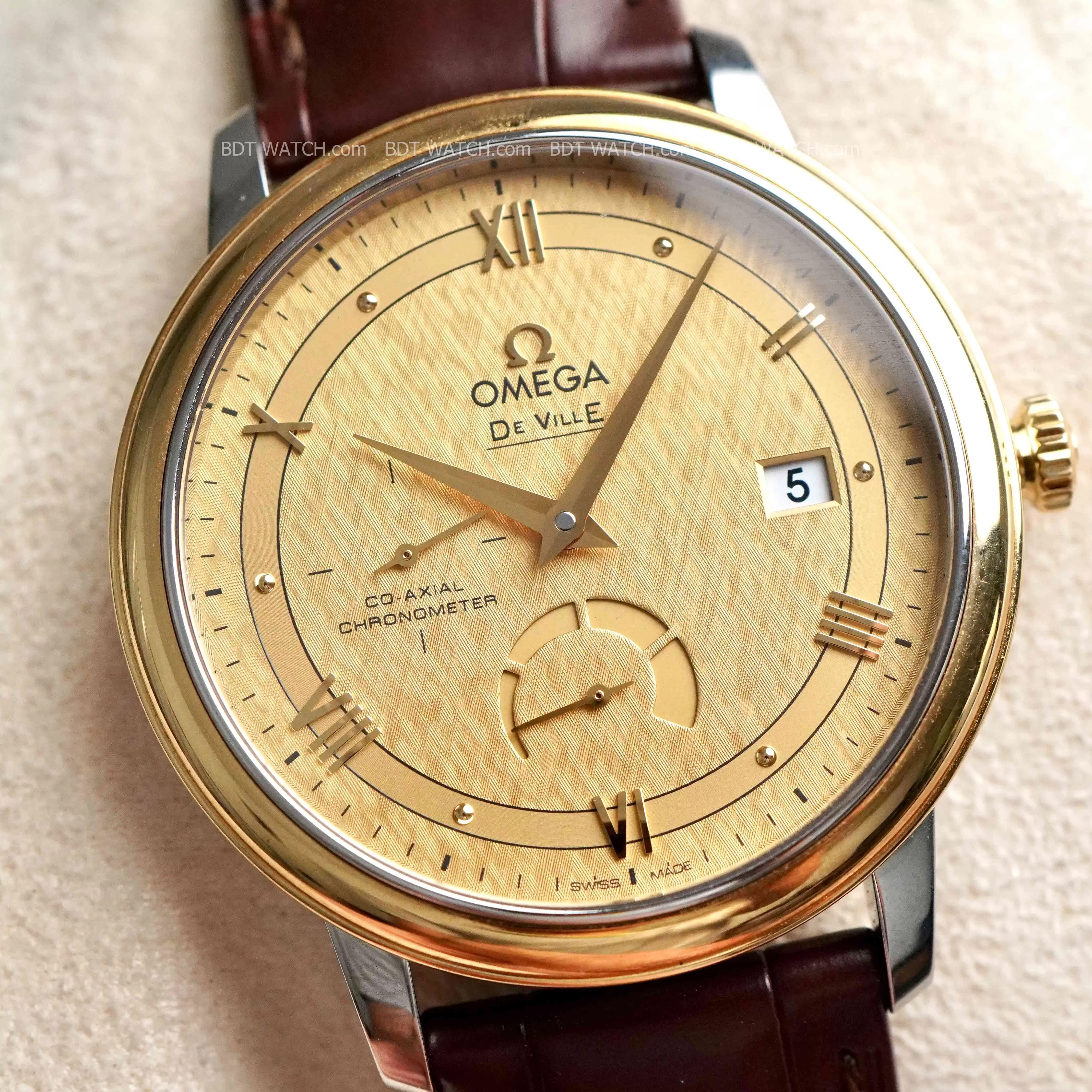 Đồng Hồ Omega DeVille Prestige Co-Axial Power Reserve 424.23.40.21.08.001 42423402108001