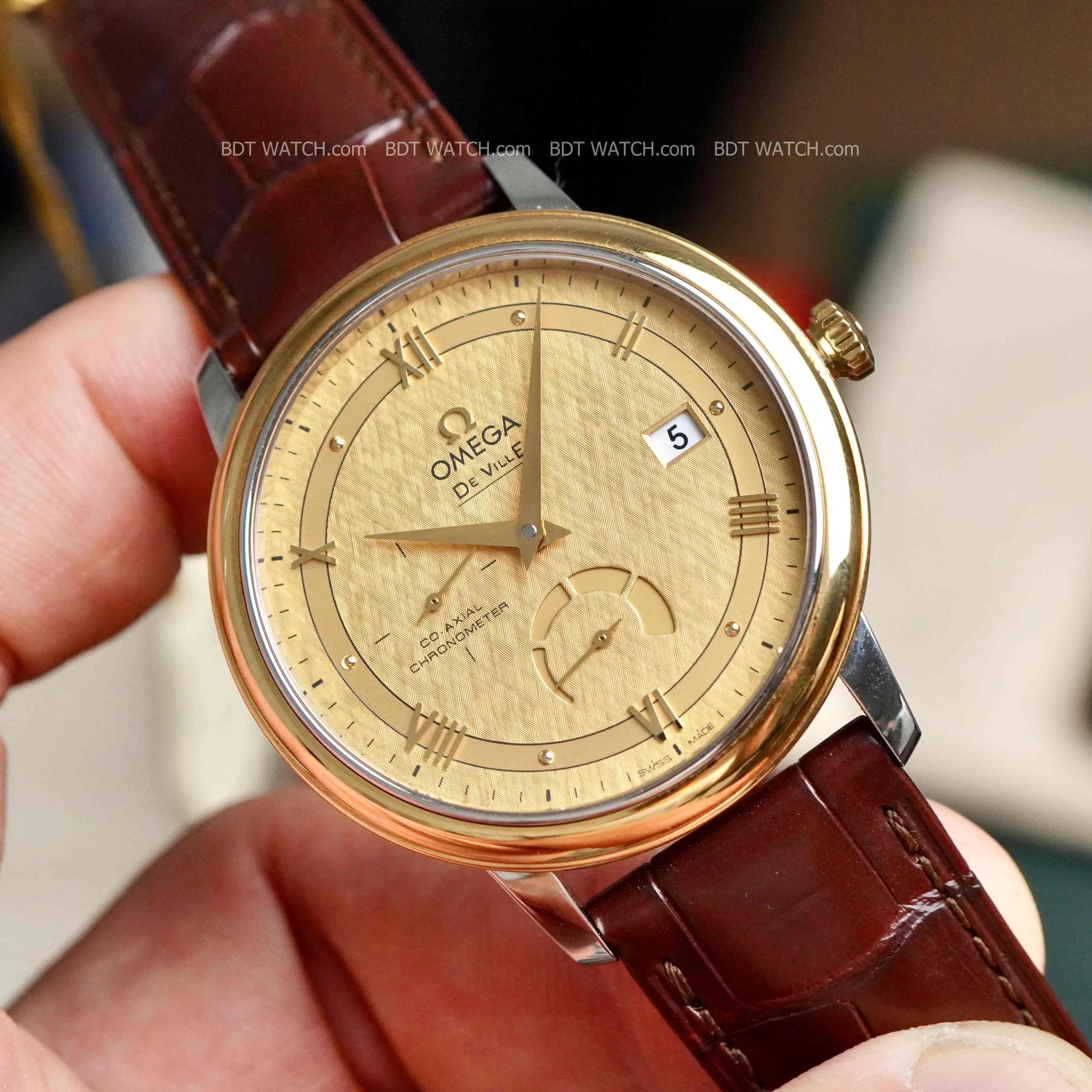 Đồng Hồ Omega DeVille Prestige Co-Axial Power Reserve 424.23.40.21.08.001 42423402108001