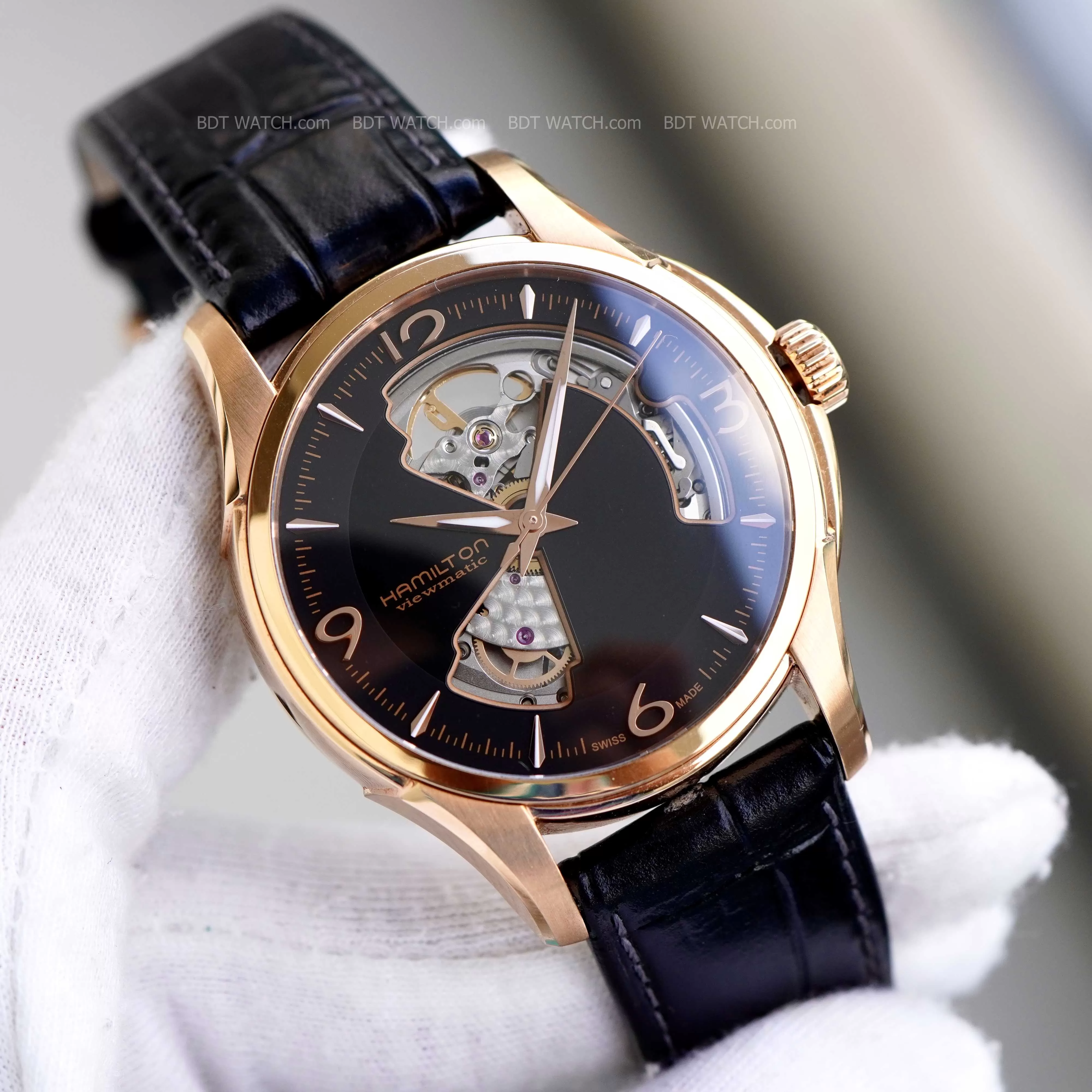 Đồng hồ Hamilton Jazzmaster Open Heart H32575735 Used ( Qua Sử Dụng )