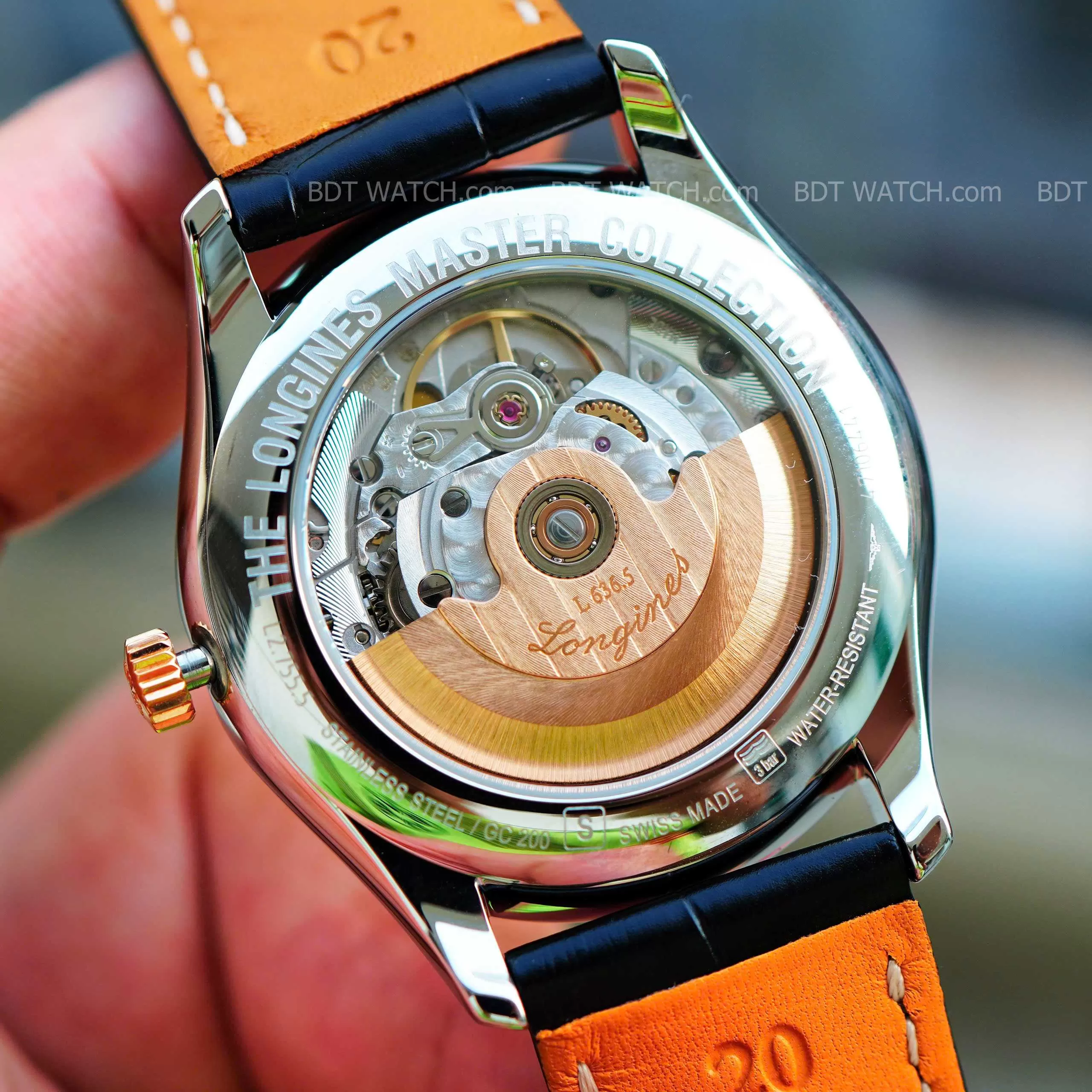 Đồng hồ Longines Master Kim Cương Niềng Vàng 18k L2.755.5.59.2 L27555592