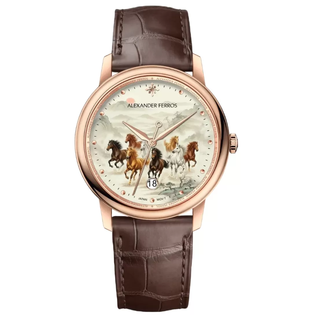 Đồng Hồ Alexander Ferros 9302R ( 9302R-26 )