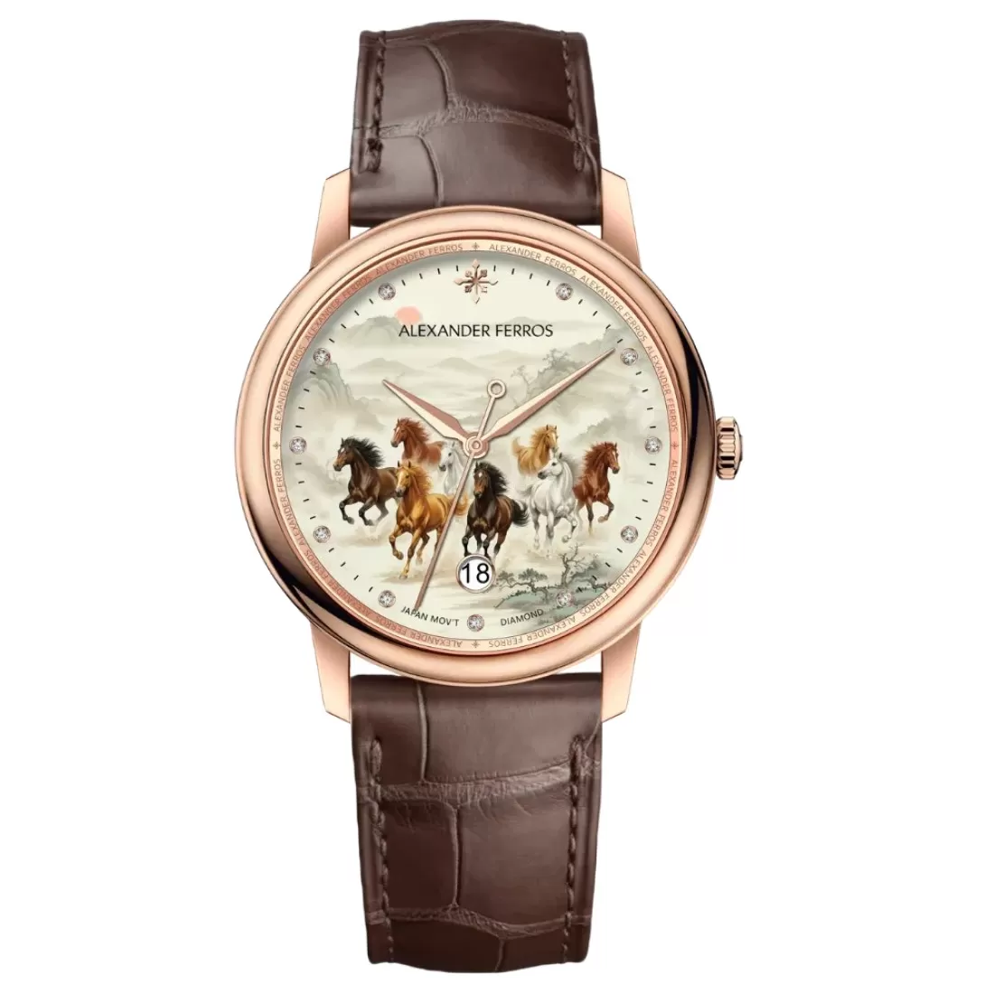 Đồng Hồ Alexander Ferros 9302RD ( 9302RD-26 )