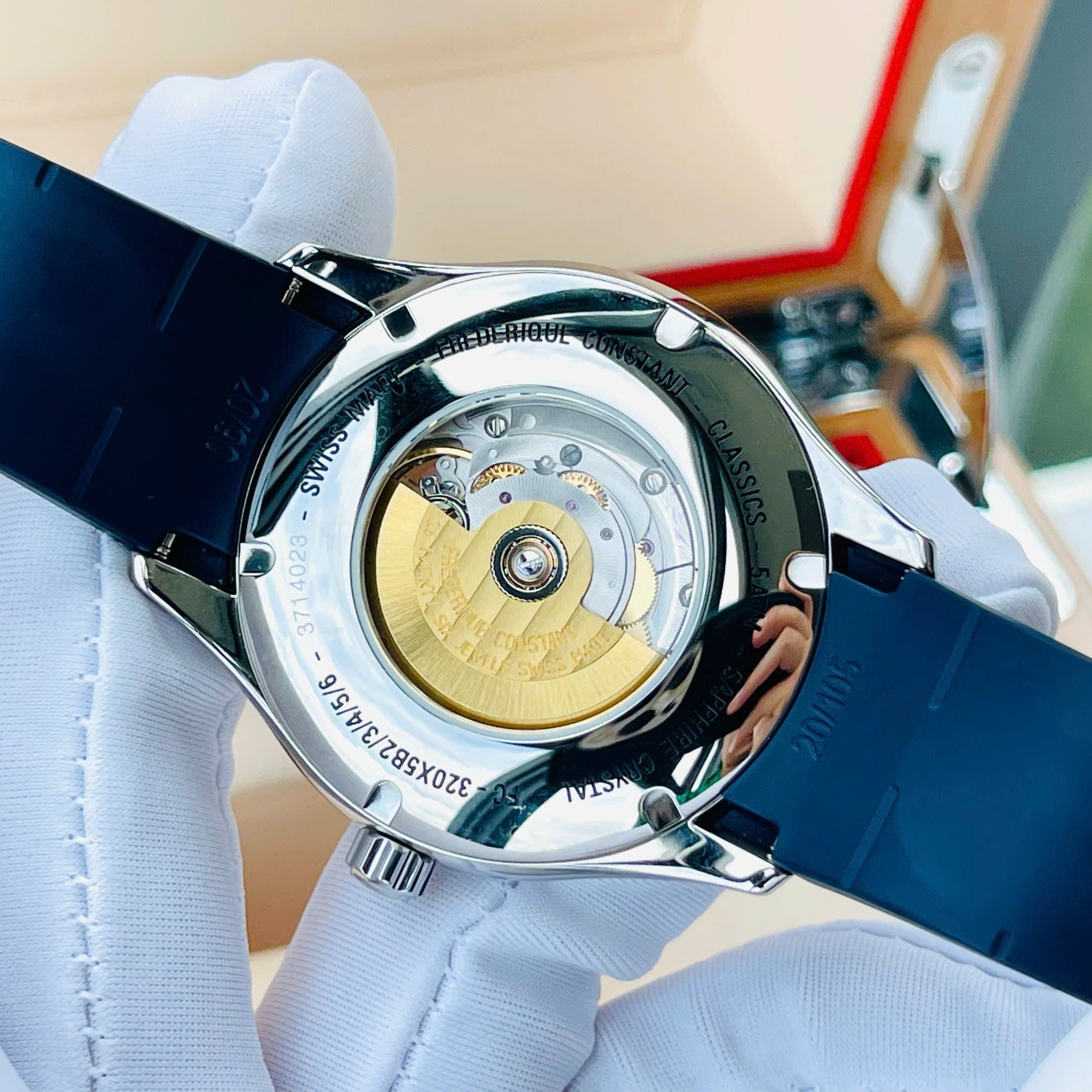 Đồng hồ Frederique Constant Moonphase Heart Beat FC-320NS5B6