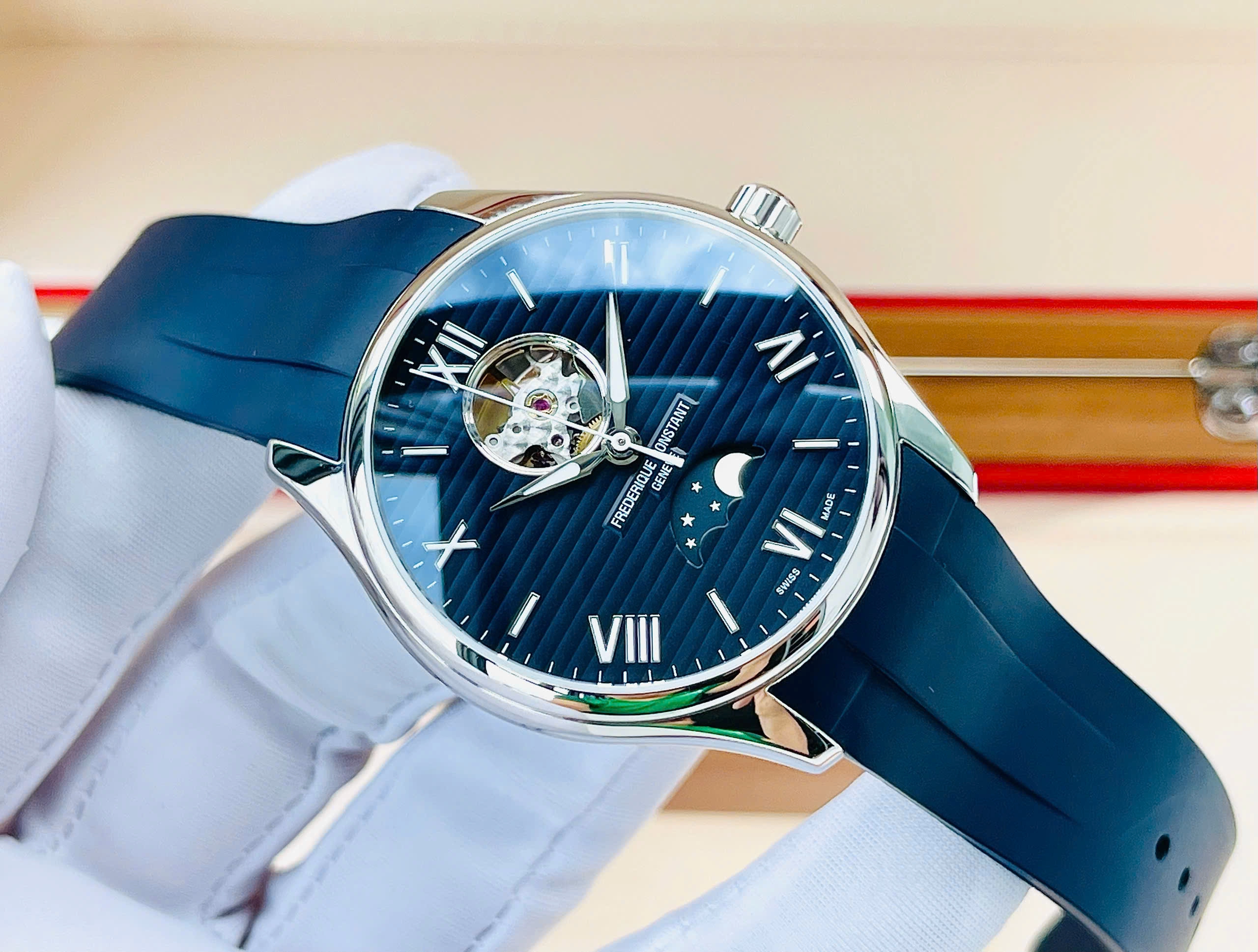 Đồng hồ Frederique Constant Moonphase Heart Beat FC-320NS5B6