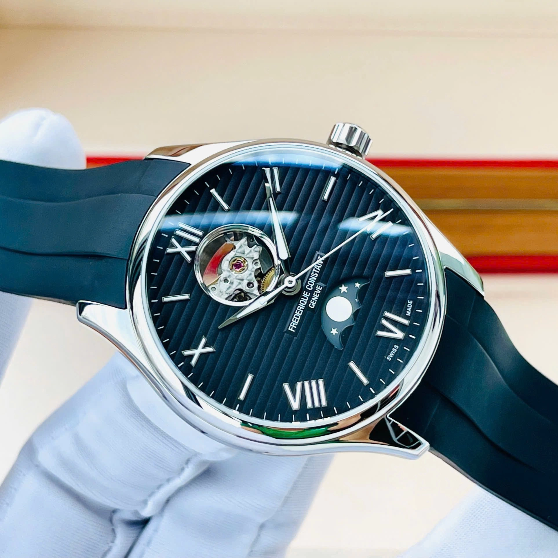 Đồng hồ Frederique Constant Moonphase Heart Beat FC-320DGS5B6