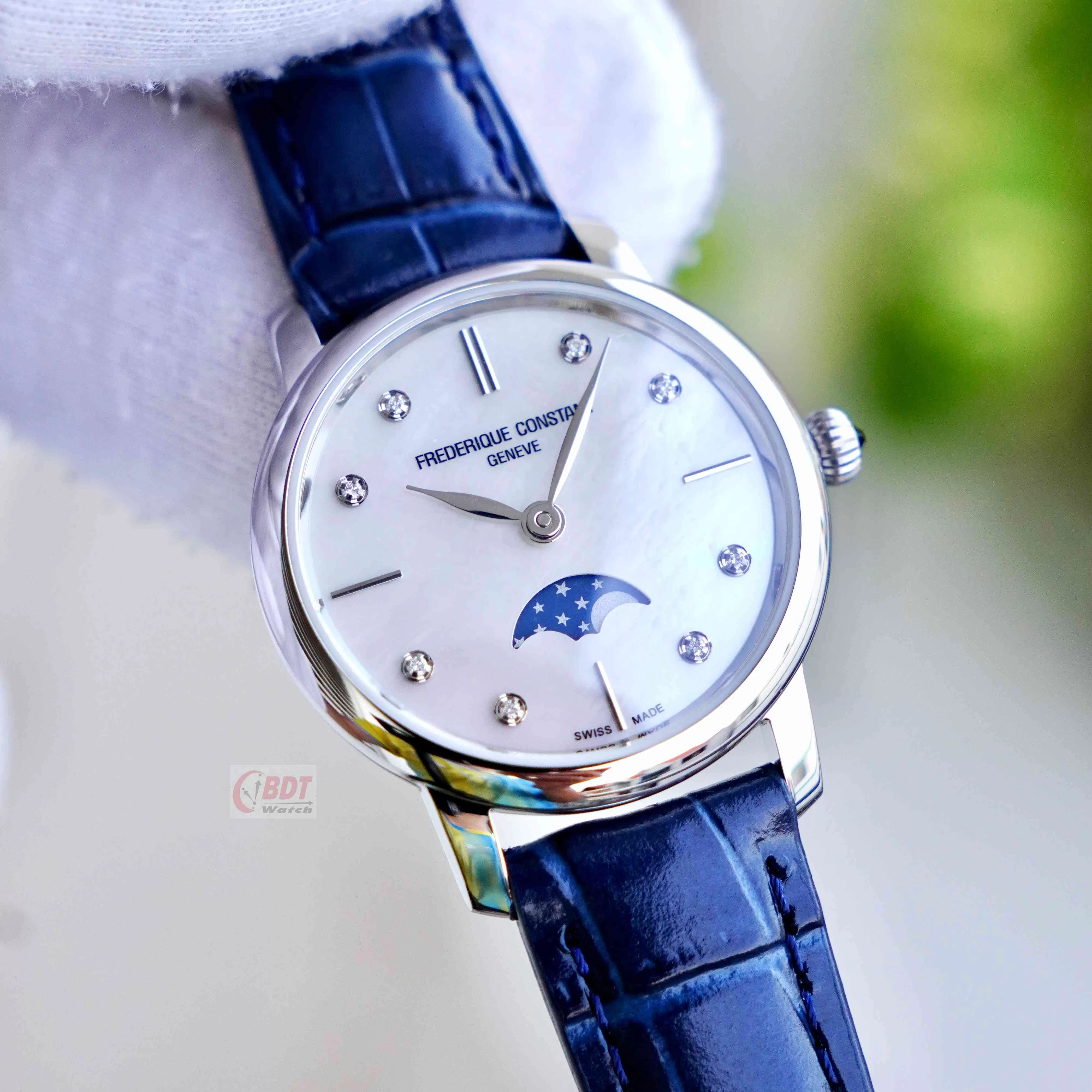 Đồng Hồ Nữ Frederique Constant Moonphase FC-206MPWD1S6