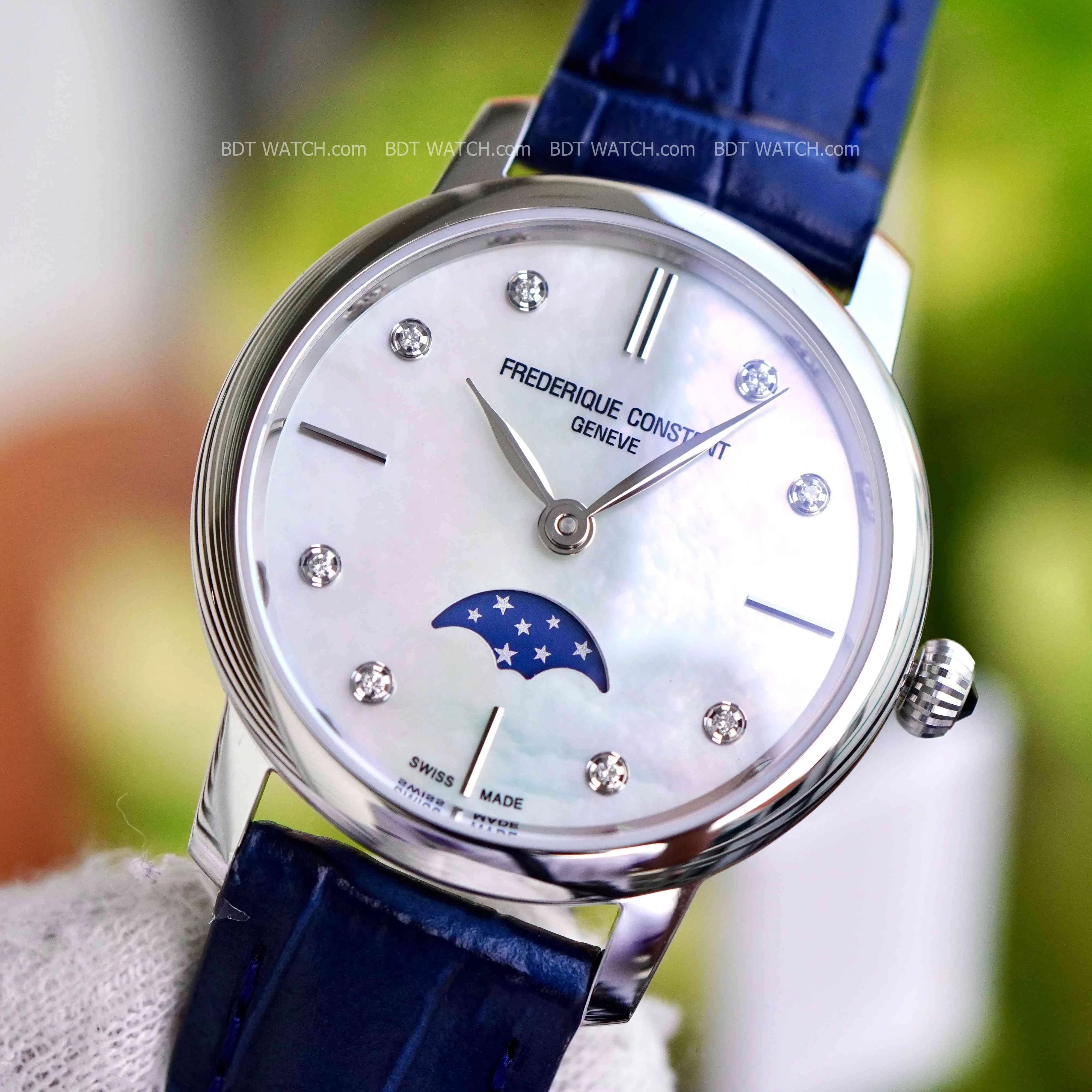 Đồng Hồ Nữ Frederique Constant Moonphase FC-206MPWD1S6