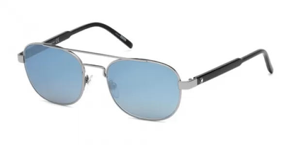 Mắt Kinh Mont Blanc Blue Square Sunglasses MB602S 55V
