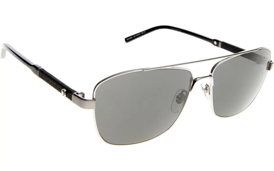 Mắt Kinh Mont Blanc Grey Square Sunglasses MB589S 14A