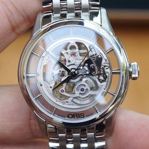 Đồng hồ Oris Artelier Translucent Skeleton  73476844051MB