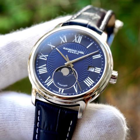Đồng Hồ Raymond Weil Maestro Automatic Moonphase 2239-STC-00509