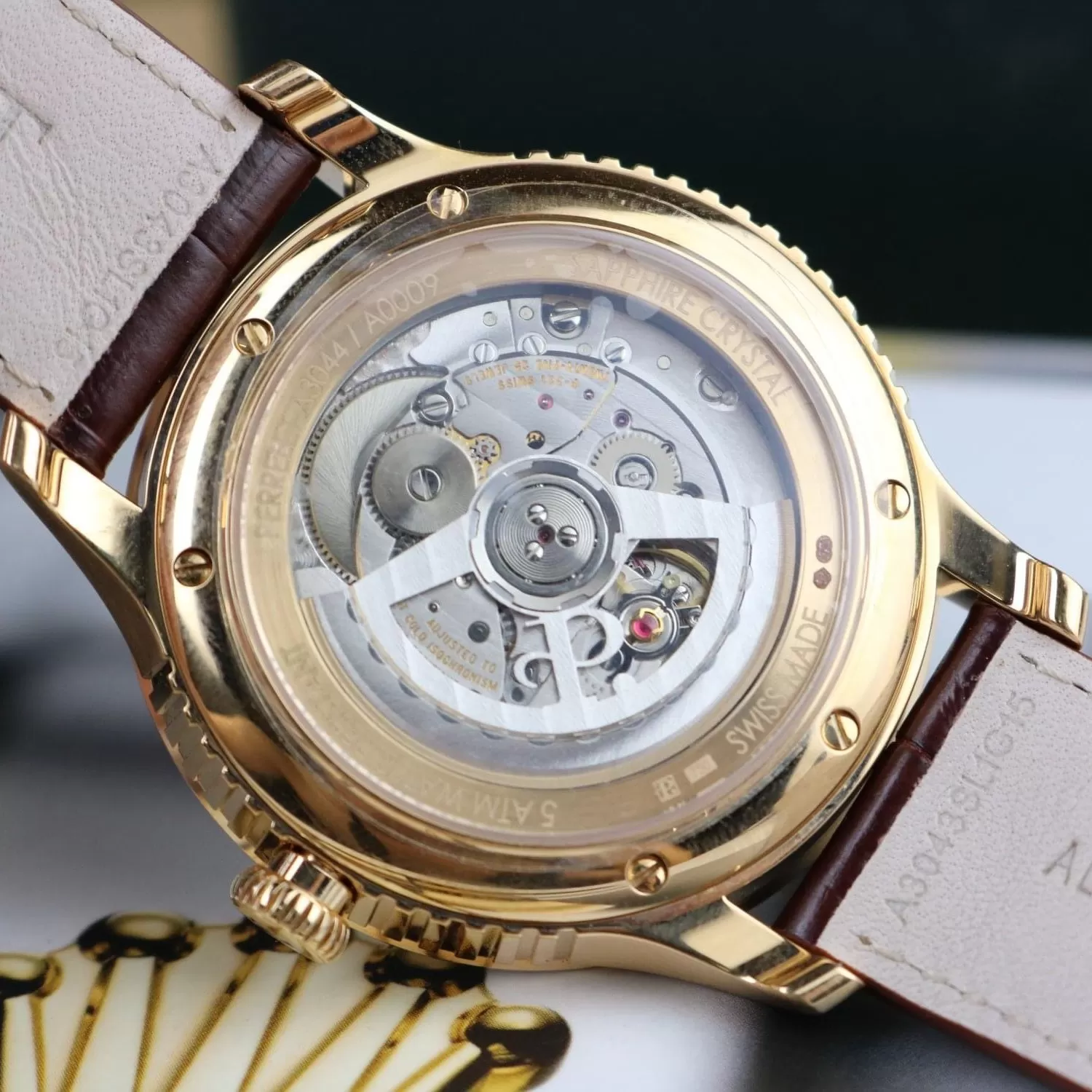 Đồng hồ Perrelet First Class Automatic Vàng 18k Gold A3044/1