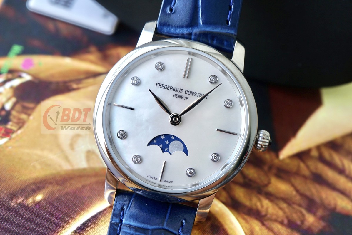 Đồng Hồ Nữ Frederique Constant Moonphase FC-206MPWD1S6 | BDTWATCH