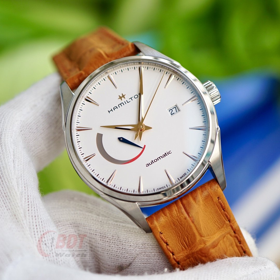hamilton jazzmaster power reserve auto