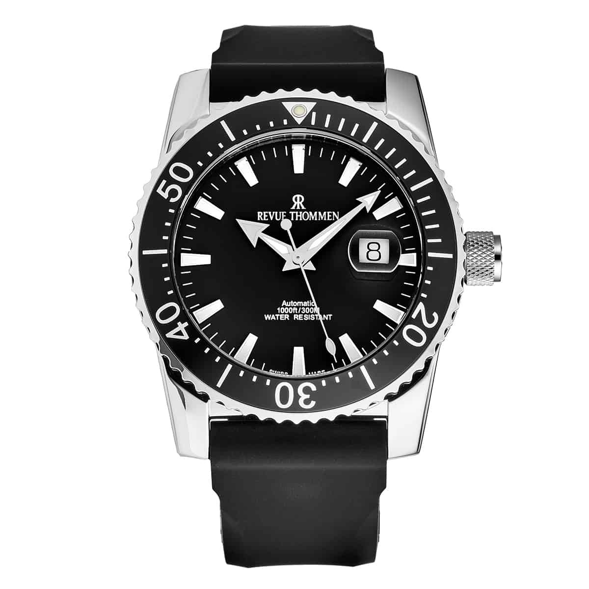 Montre Revue Thommen Diver Automatique 17030.2537 - Étanche 300m, Boîtier 46mm, Verre Saphir, Neuve Avec Boîte